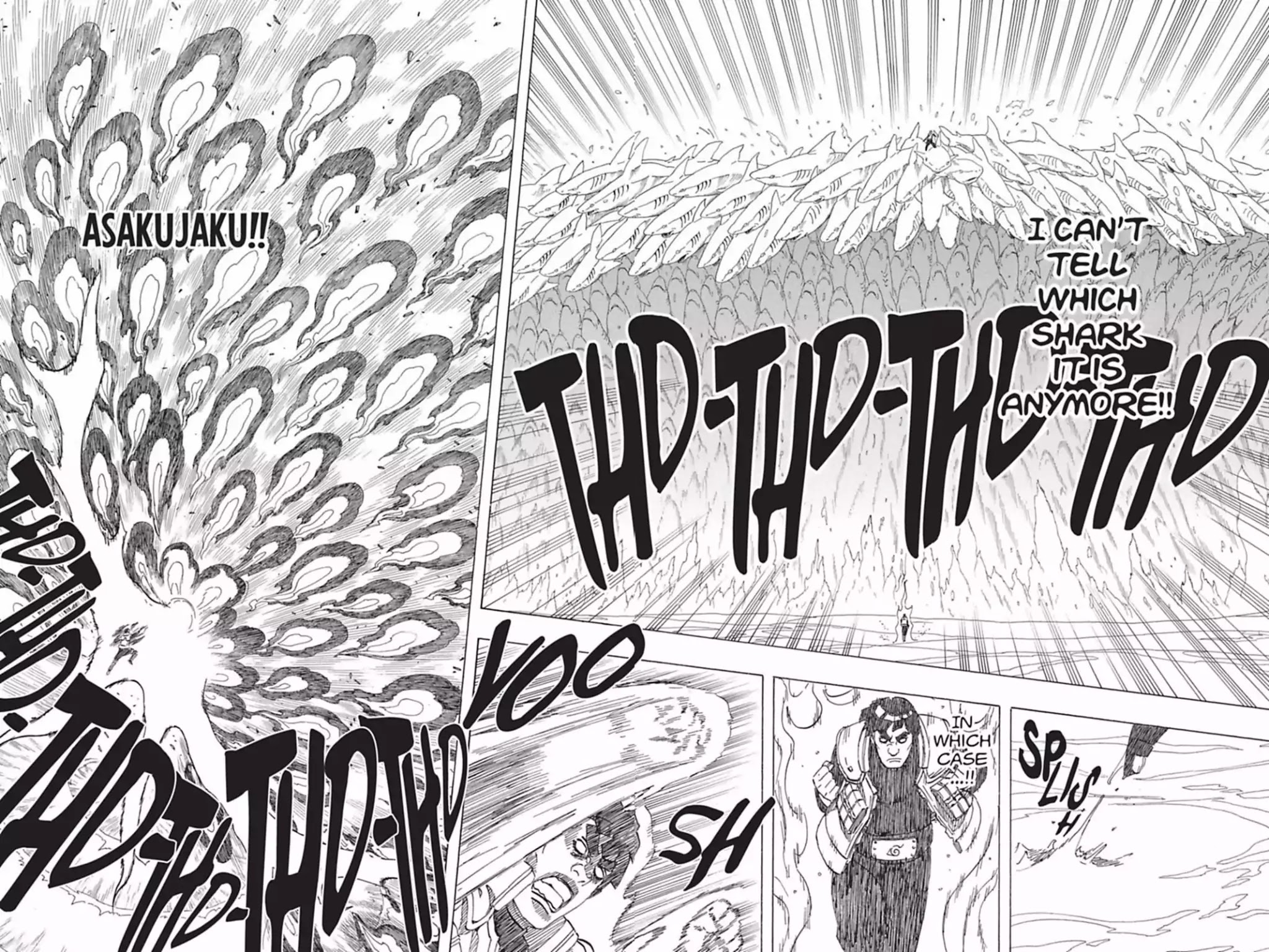 Naruto Chapter 506 page 12 - Chapter 506: Guy Vs. Kisame!!