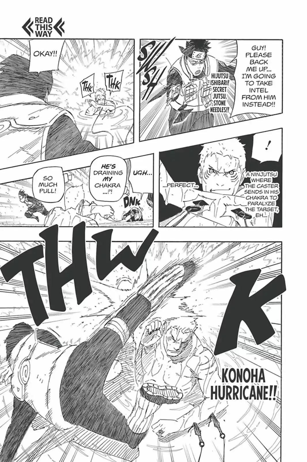 Naruto Chapter 506 page 5 - Chapter 506: Guy Vs. Kisame!!