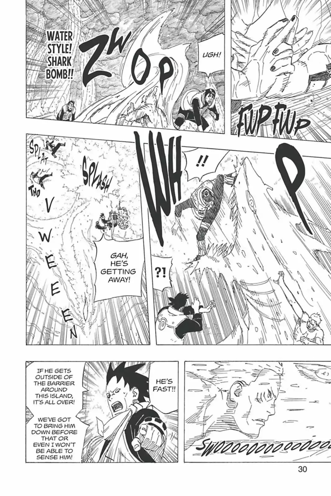 Naruto Chapter 506 page 6 - Chapter 506: Guy Vs. Kisame!!
