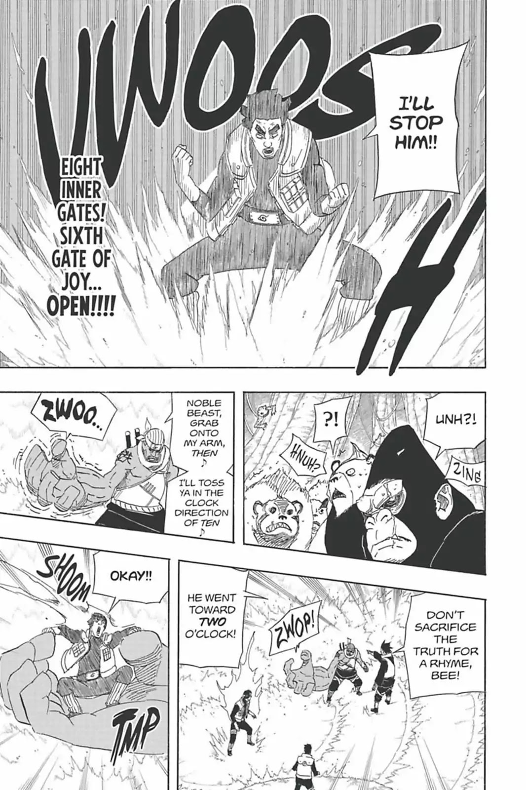 Naruto Chapter 506 page 7 - Chapter 506: Guy Vs. Kisame!!