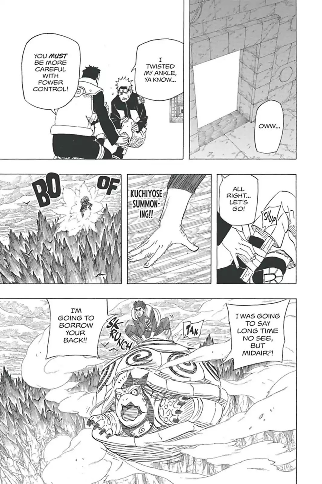 Naruto Chapter 506 page 9 - Chapter 506: Guy Vs. Kisame!!