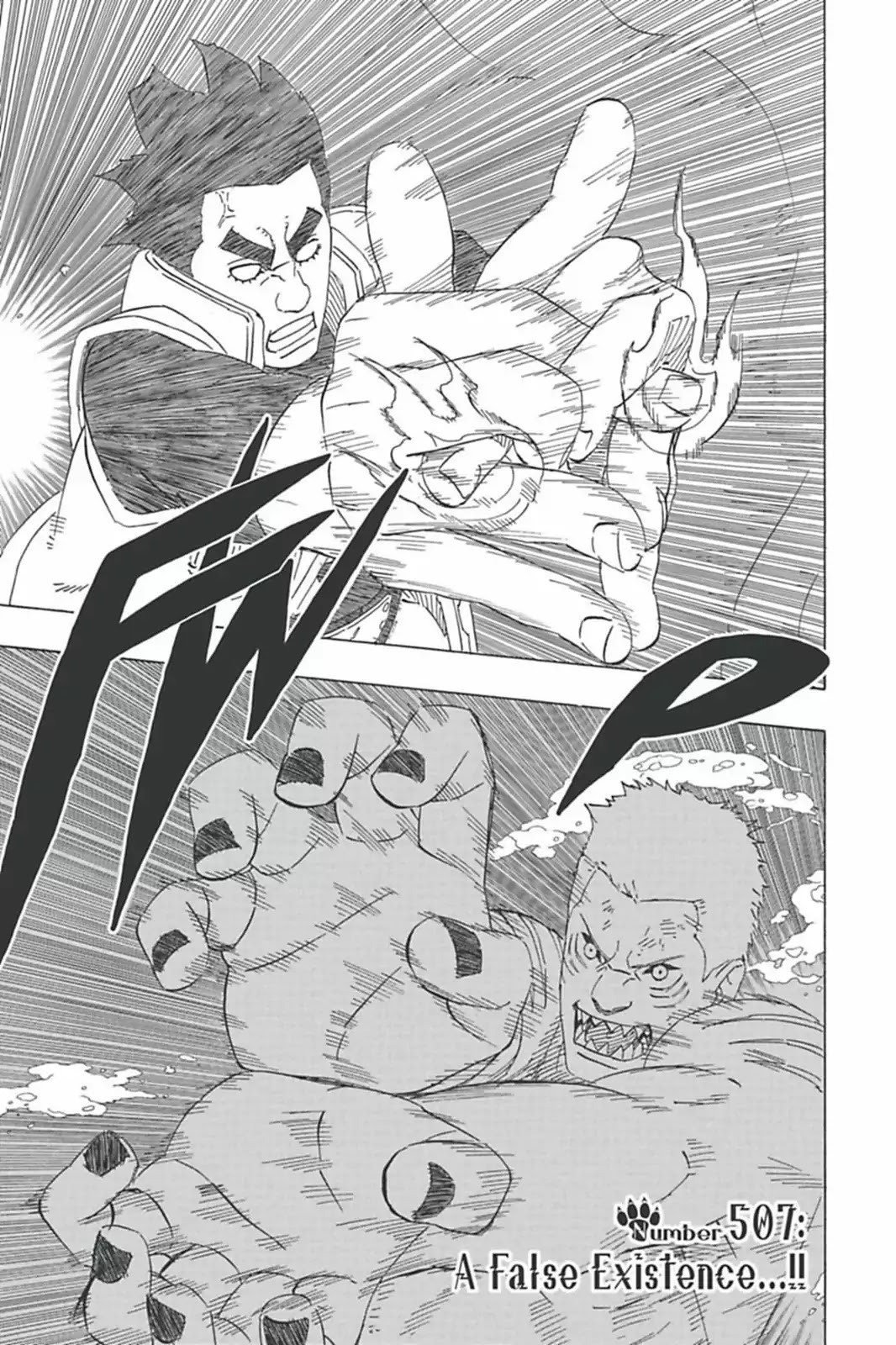 Naruto Chapter 507 page 1 - Chapter 507: A False Exitence...!!