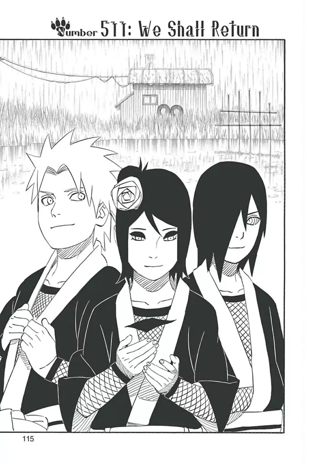 Naruto Chapter 511 page 1 - Chapter 511: We Shall Return
