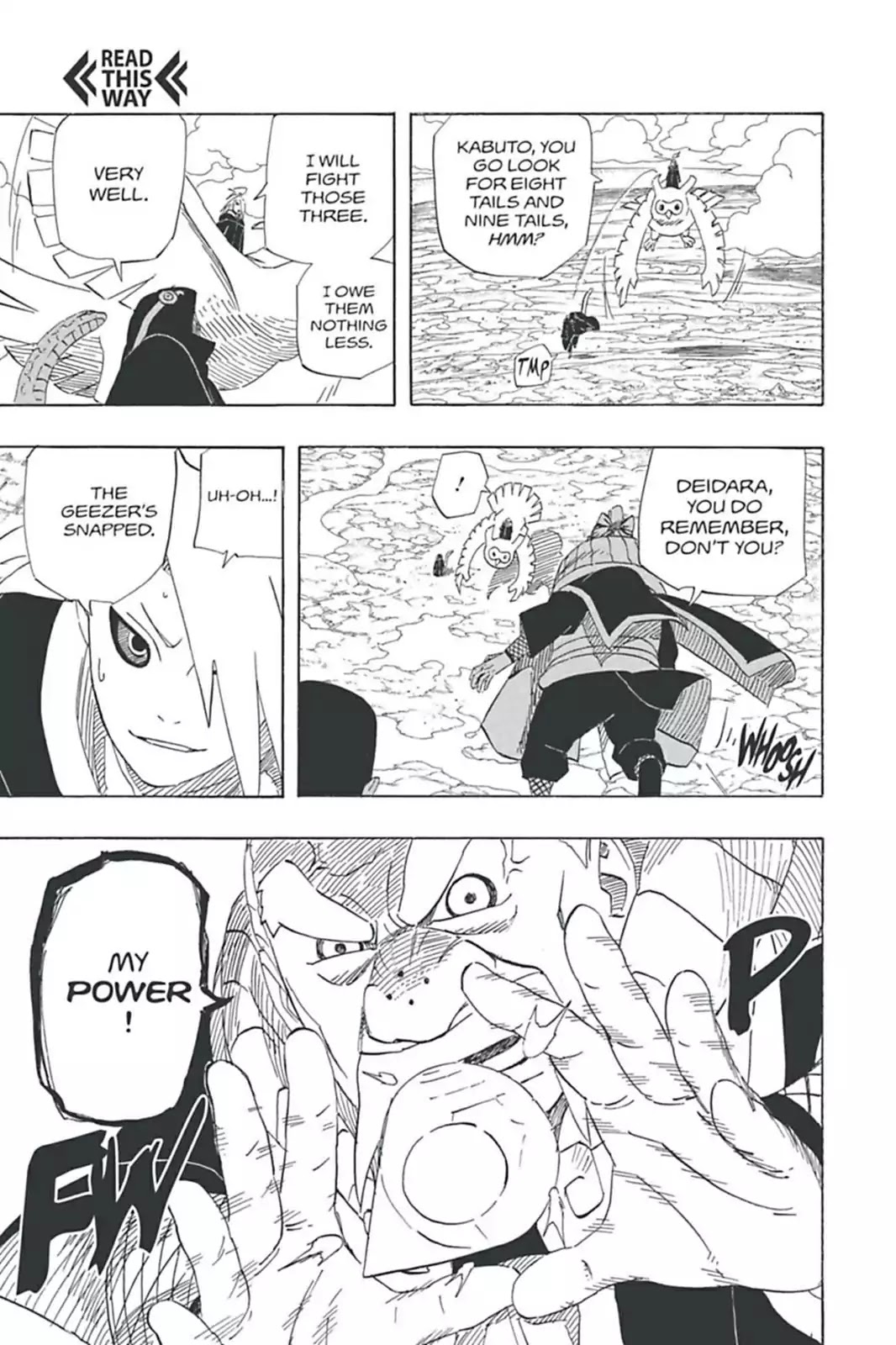 Naruto Chapter 513 page 16 - Chapter 513: Kabuto Vs. Tsuchikage!!