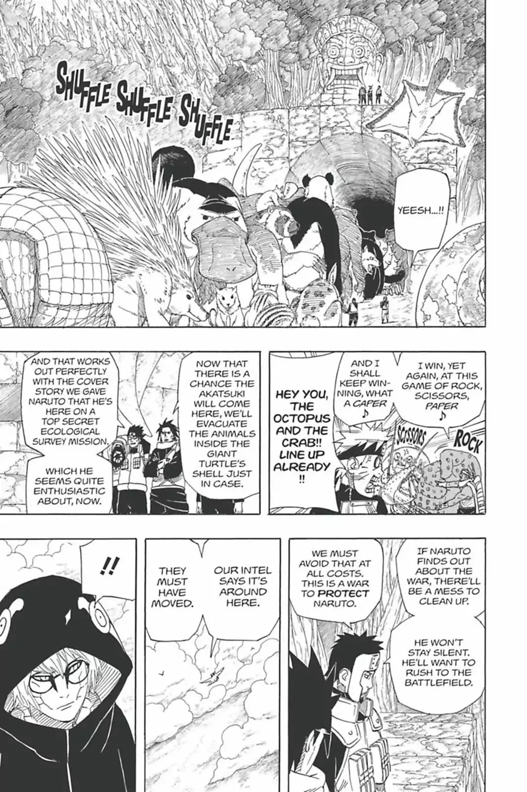 Naruto Chapter 513 page 3 - Chapter 513: Kabuto Vs. Tsuchikage!!