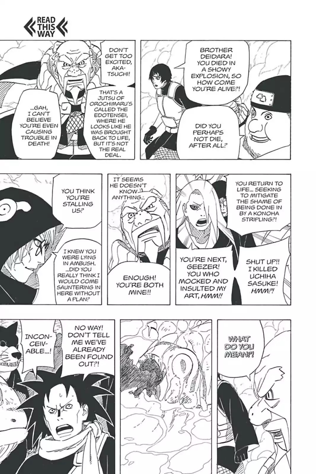 Naruto Chapter 513 page 9 - Chapter 513: Kabuto Vs. Tsuchikage!!