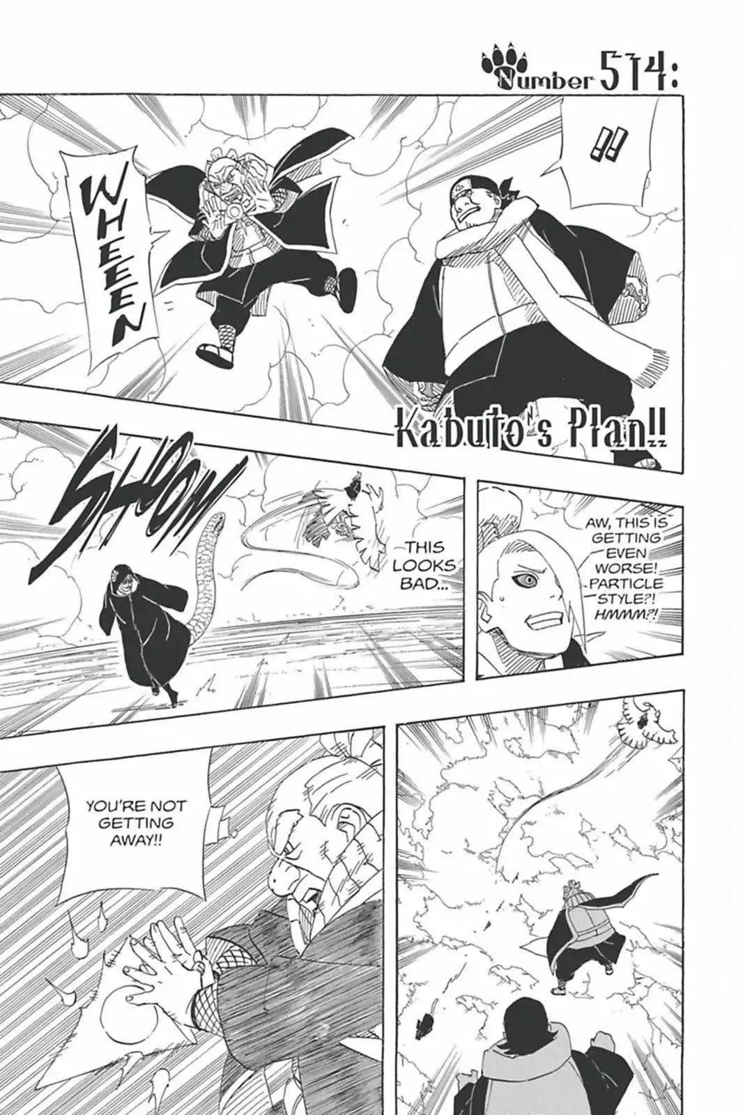 Naruto Chapter 514 page 1 - Chapter 514: Kabuto's Plan!!