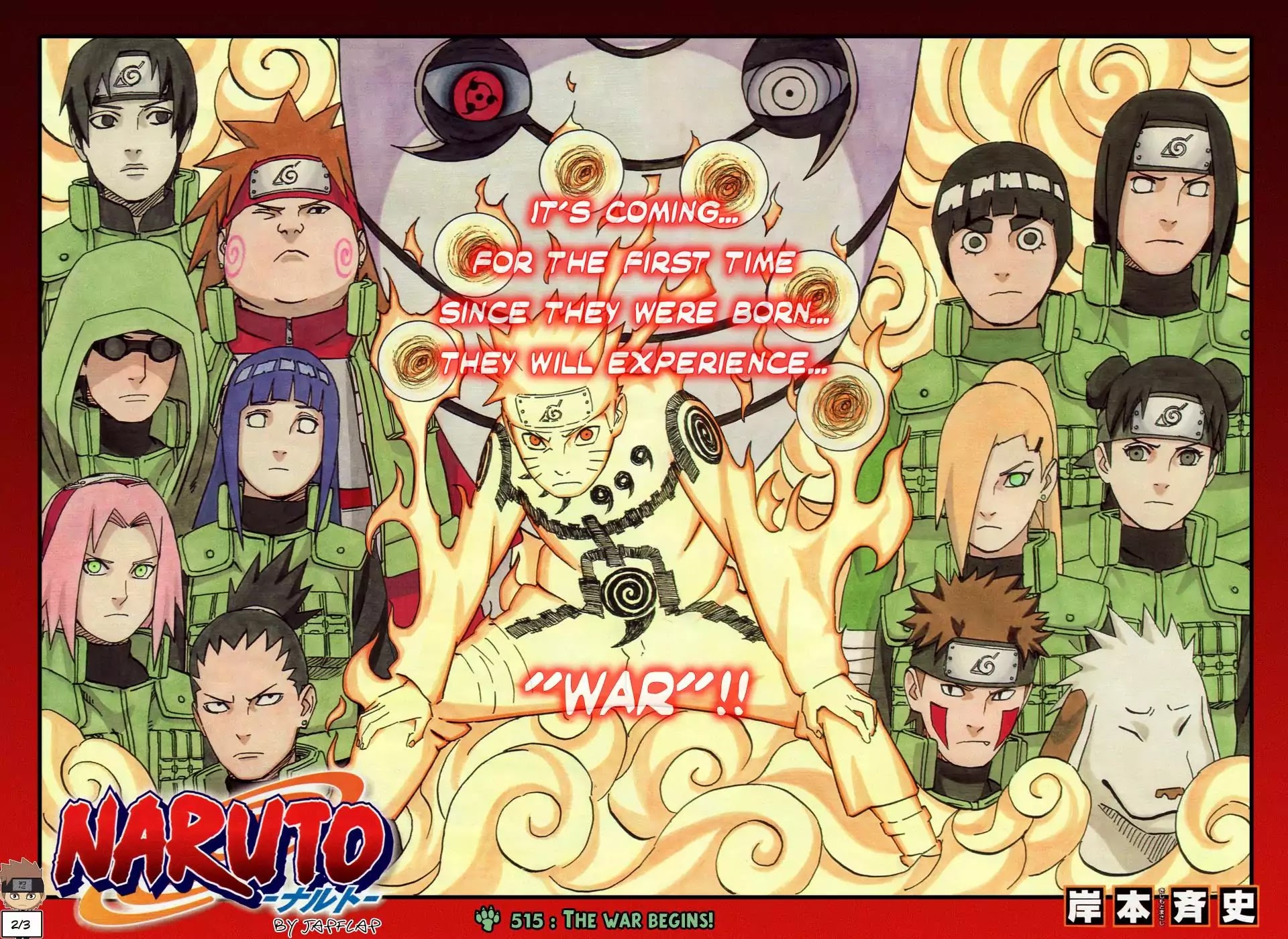 Naruto Chapter 515 page 10 - Chapter 515: The Great War Begins!