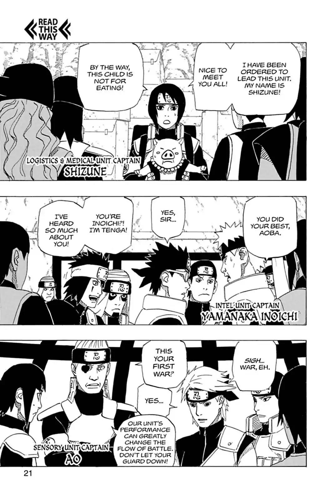 Naruto Chapter 515 page 21 - Chapter 515: The Great War Begins!