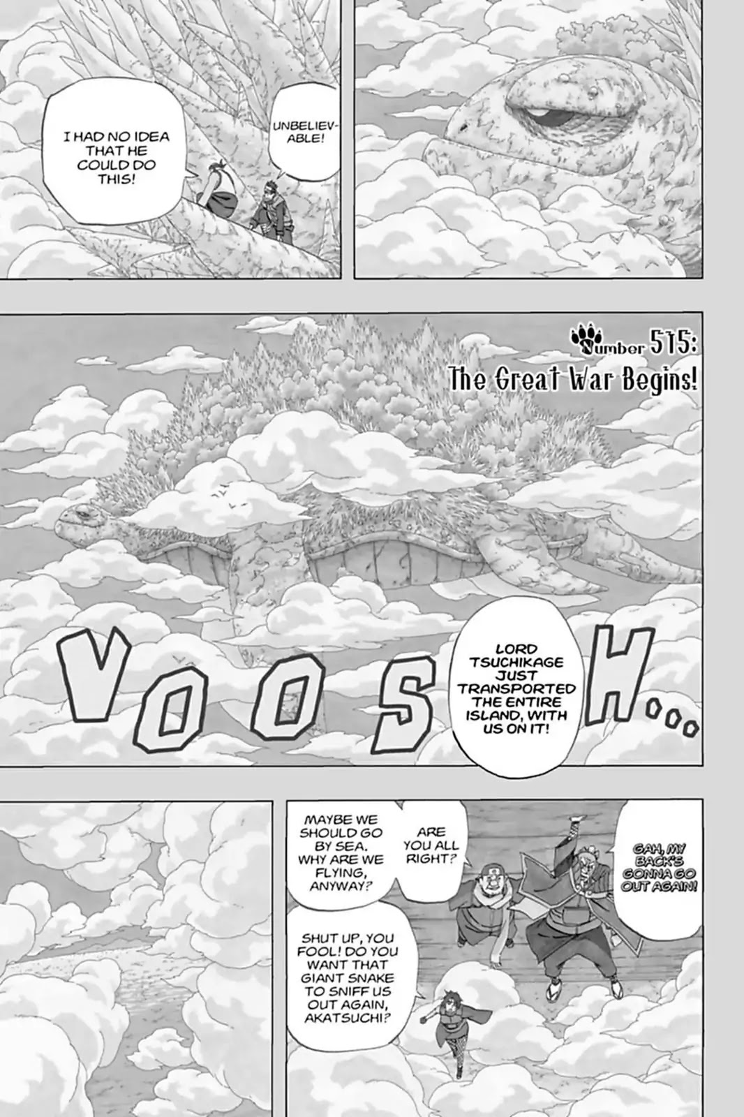 Naruto Chapter 515 page 8 - Chapter 515: The Great War Begins!