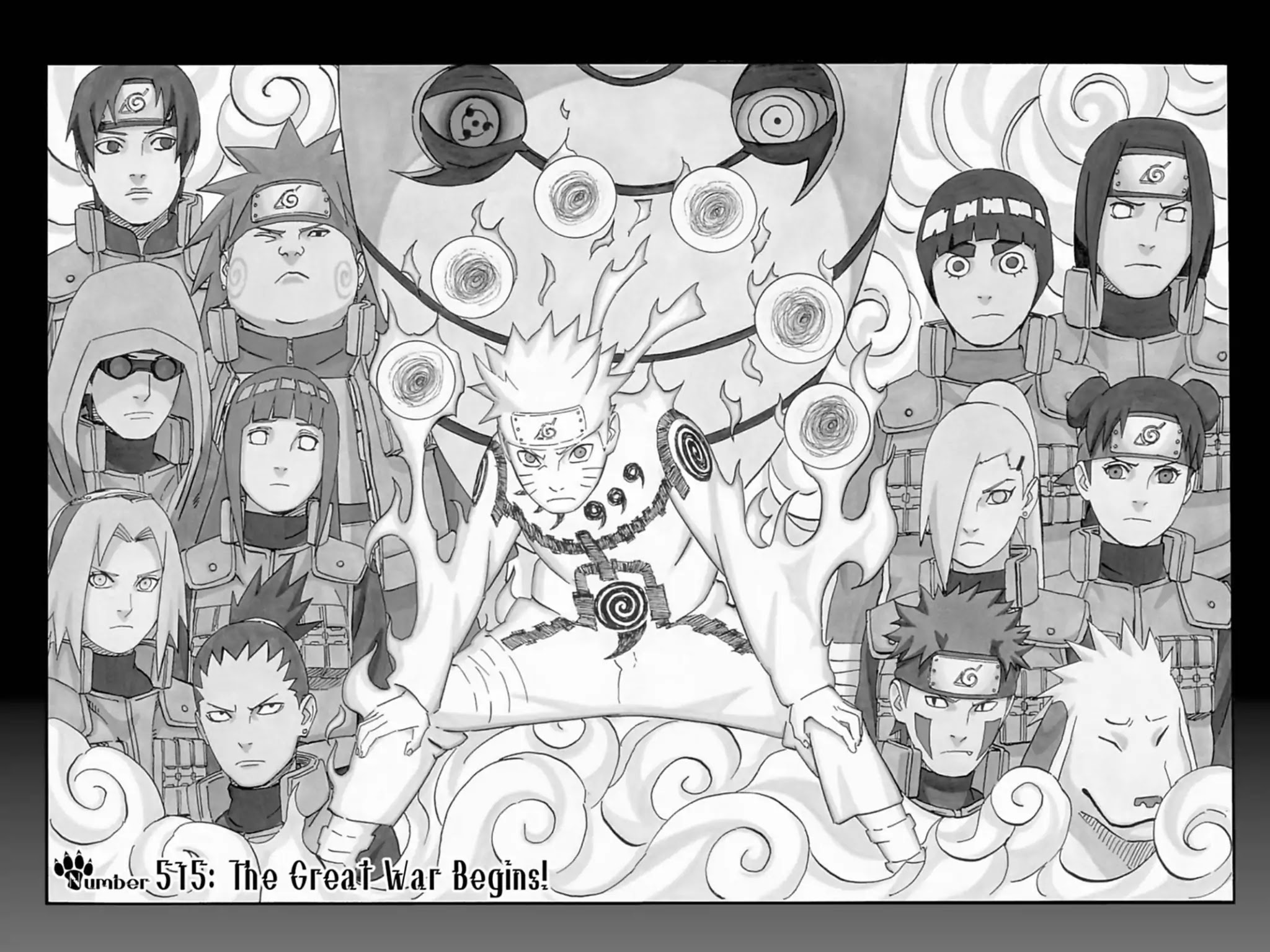 Naruto Chapter 515 page 9 - Chapter 515: The Great War Begins!