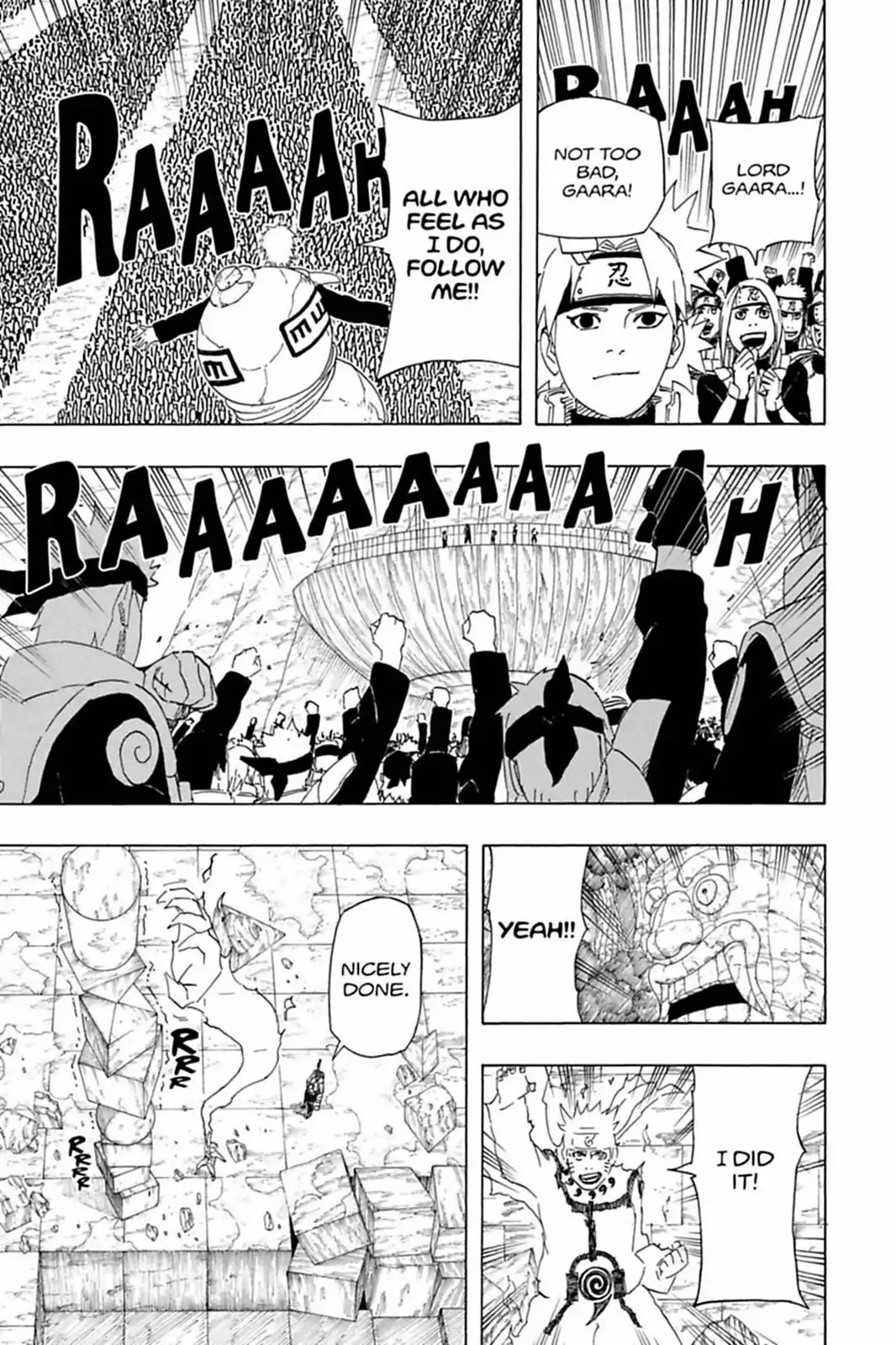 Naruto Chapter 516 page 14 - Chapter 516: Gaara's Speech