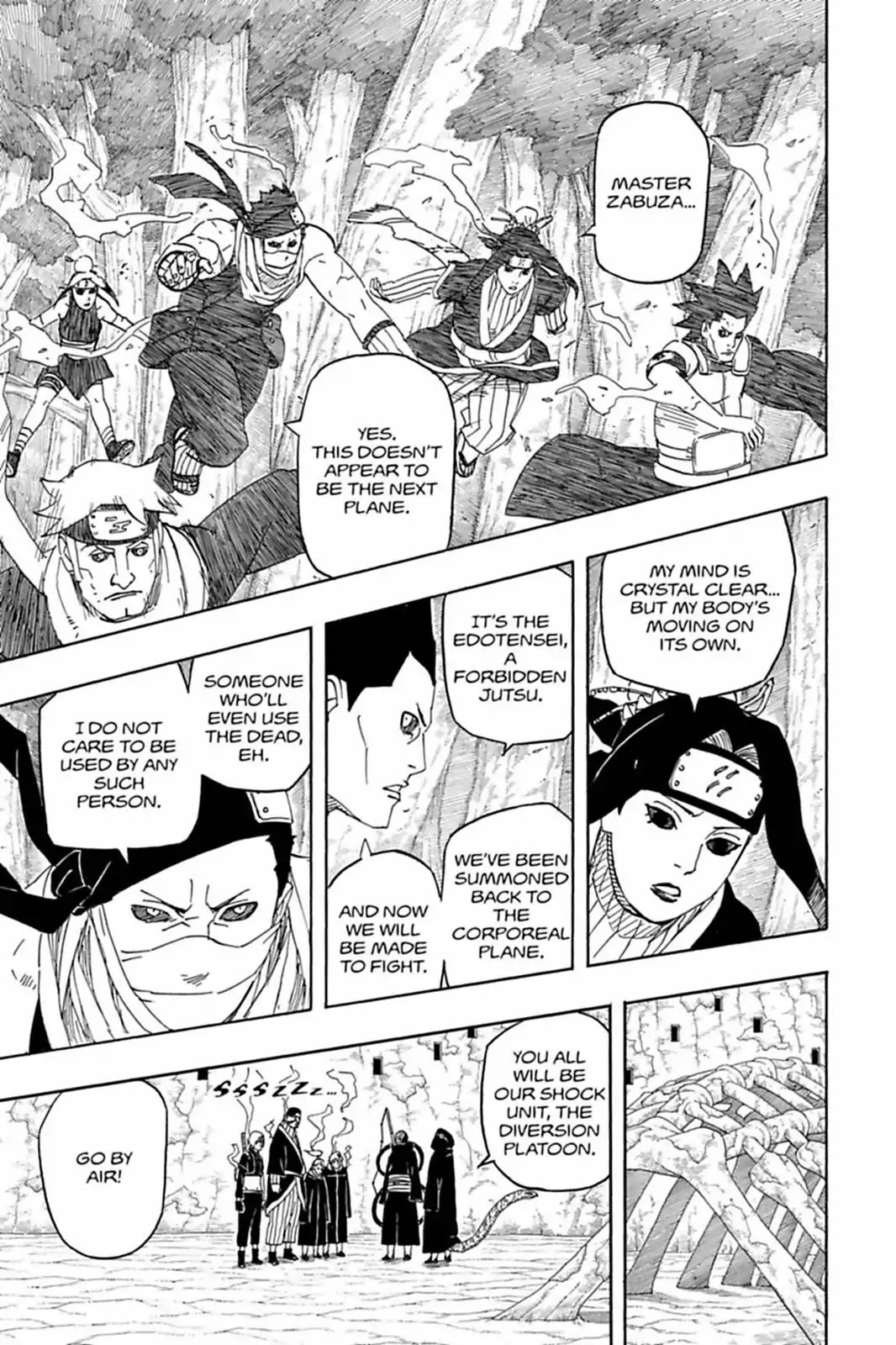Naruto Chapter 516 page 3 - Chapter 516: Gaara's Speech