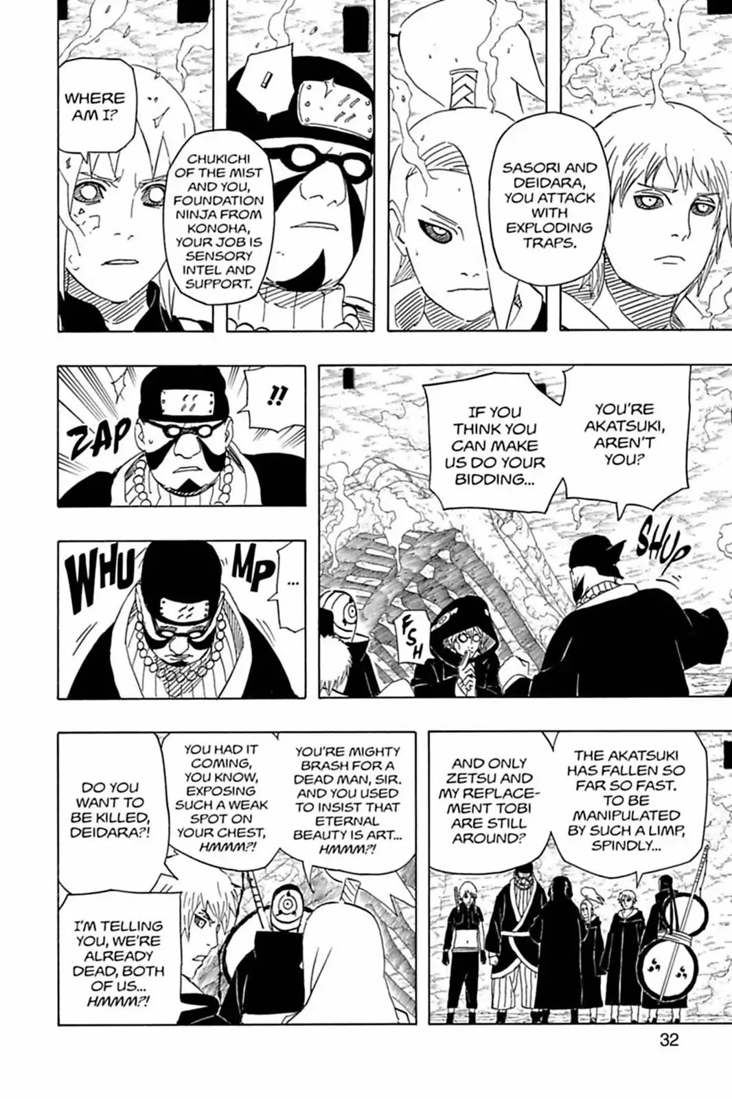 Naruto Chapter 516 page 4 - Chapter 516: Gaara's Speech