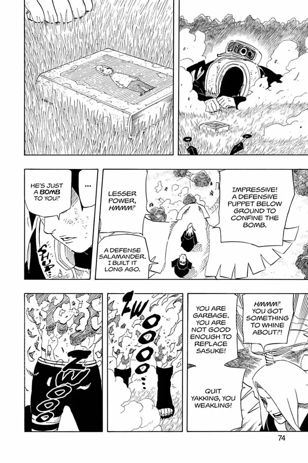 Naruto Chapter 518 page 10 - Chapter 518: Battle Of The Commando Units!!