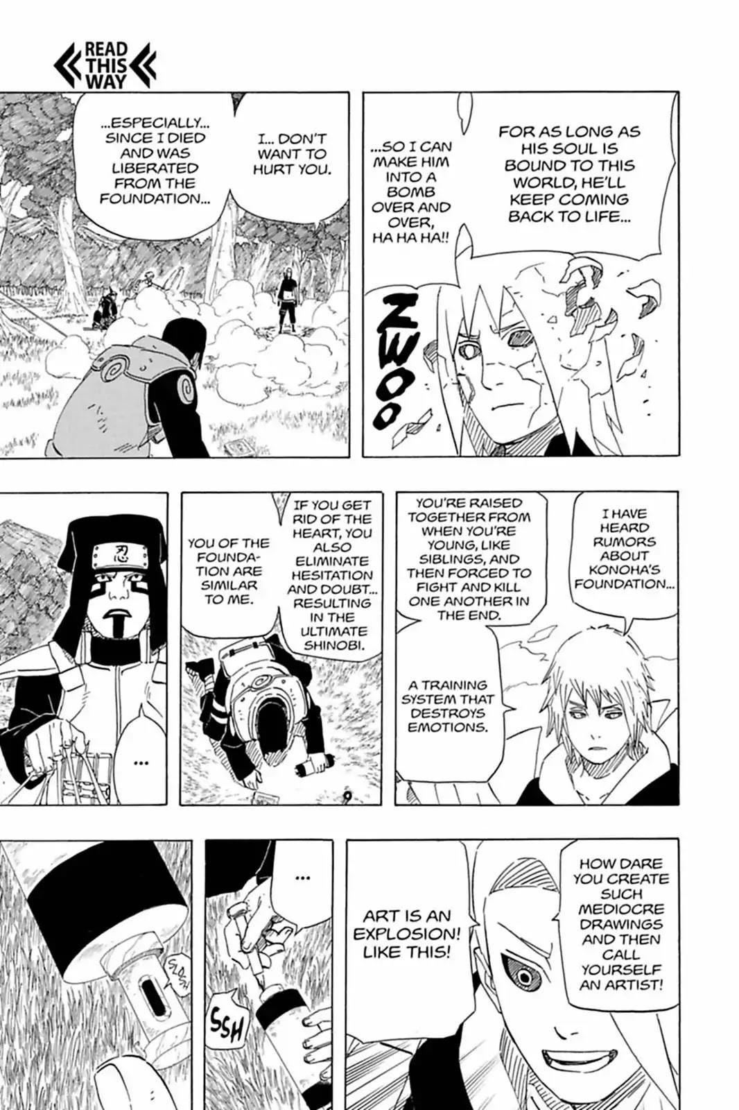 Naruto Chapter 518 page 11 - Chapter 518: Battle Of The Commando Units!!