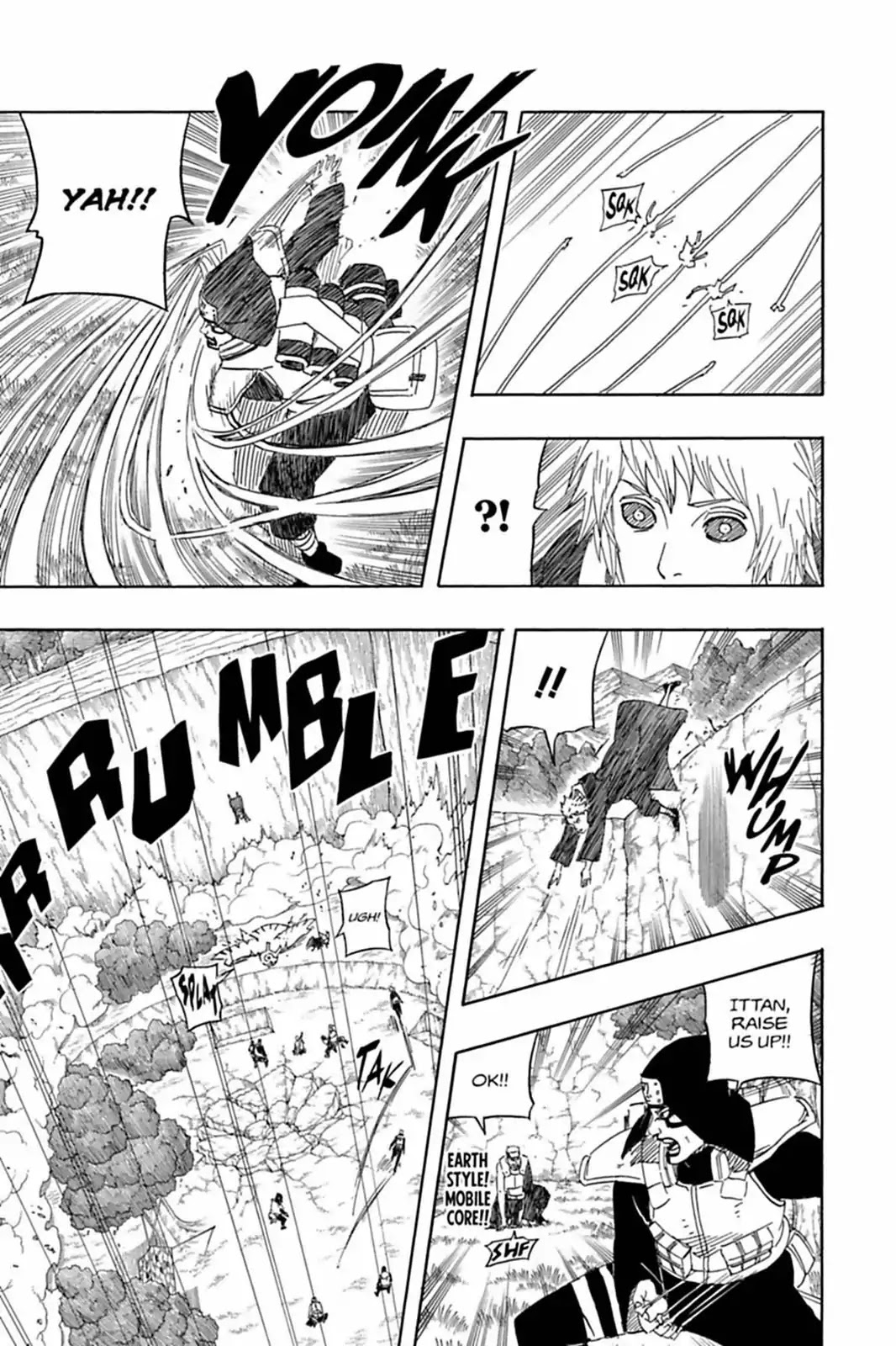 Naruto Chapter 518 page 3 - Chapter 518: Battle Of The Commando Units!!