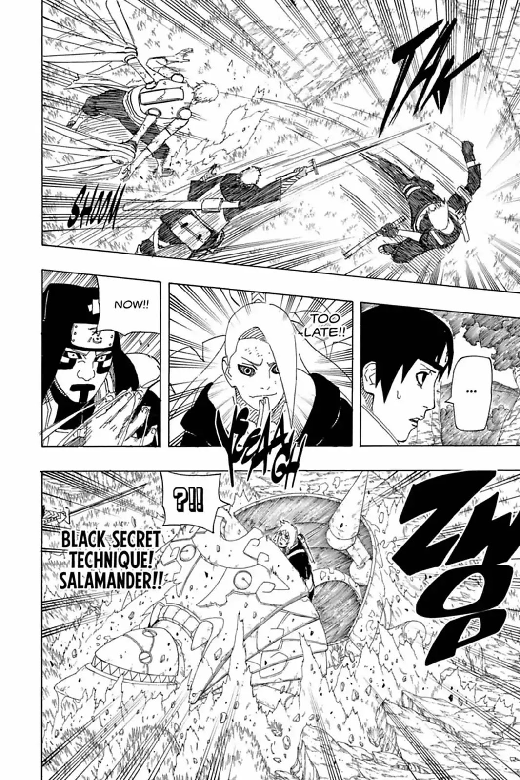 Naruto Chapter 518 page 8 - Chapter 518: Battle Of The Commando Units!!