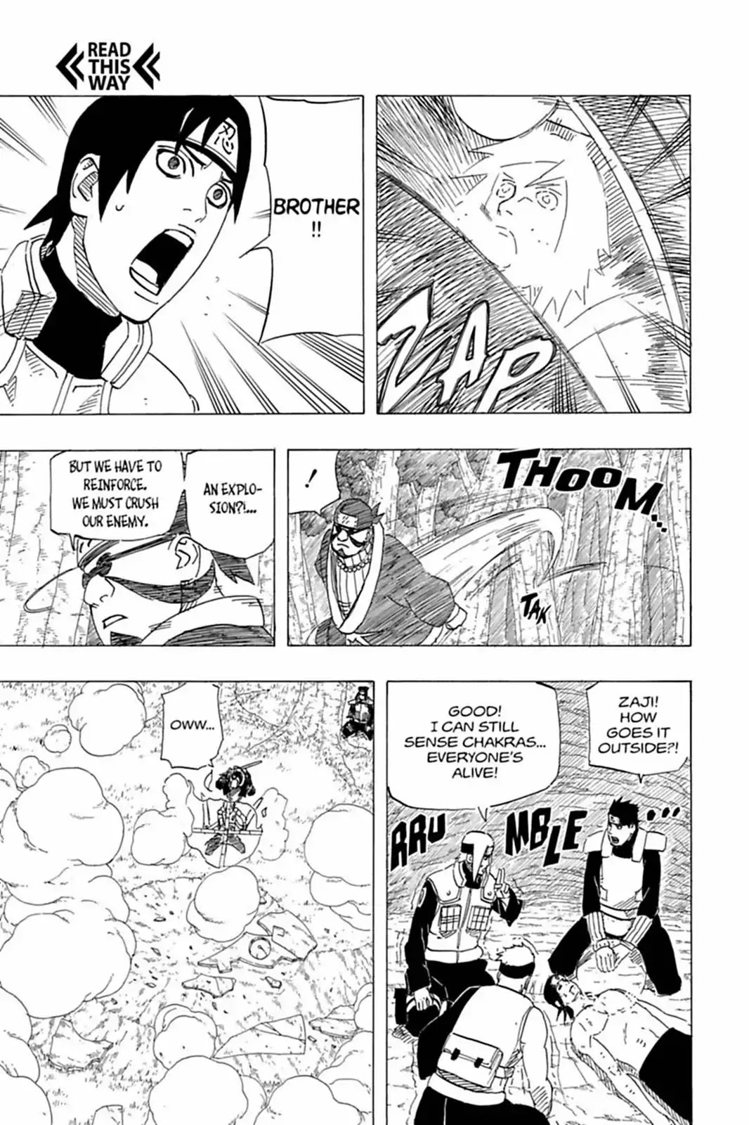 Naruto Chapter 518 page 9 - Chapter 518: Battle Of The Commando Units!!
