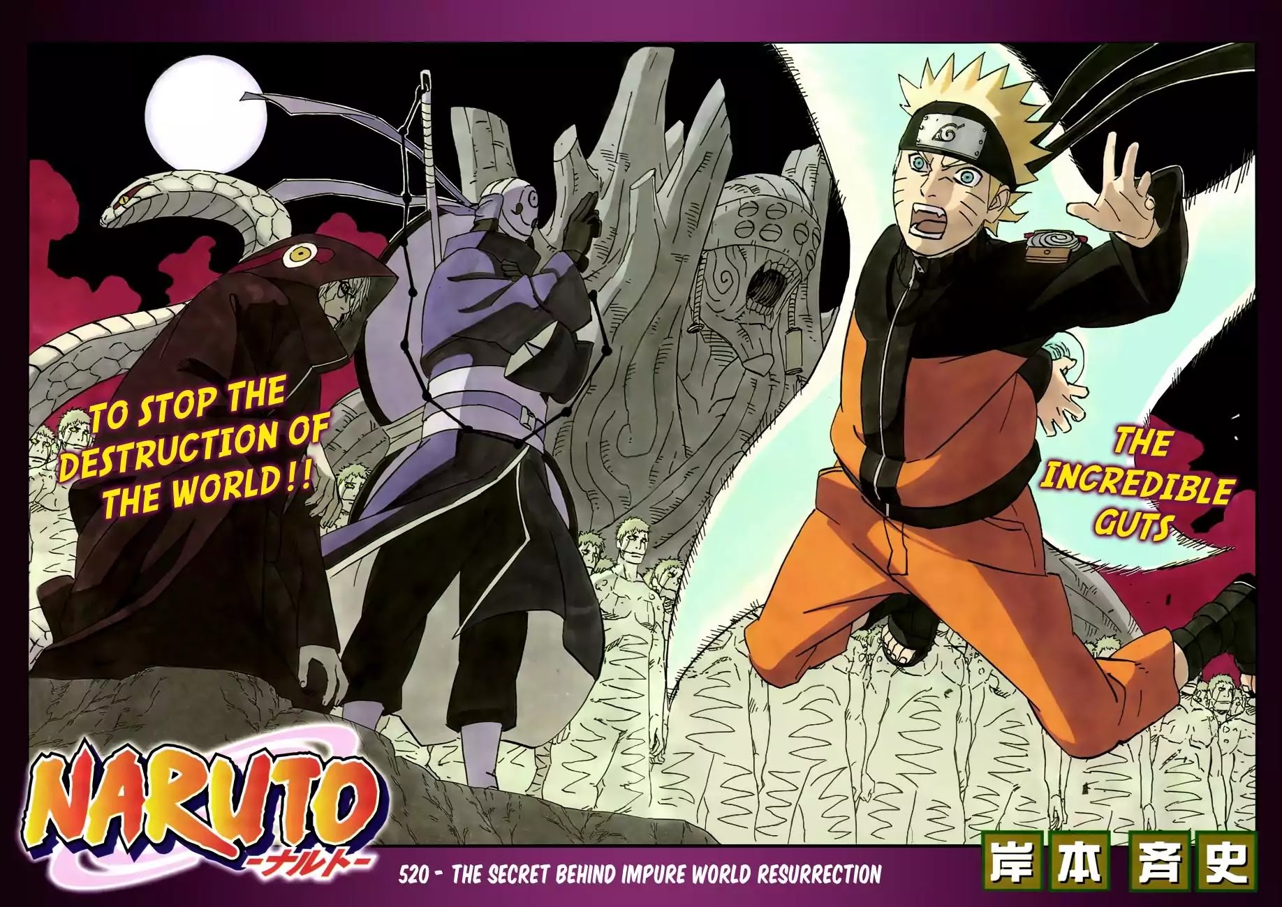 Naruto Chapter 520 page 3 - Chapter 520: Secrets Of The Edotensei