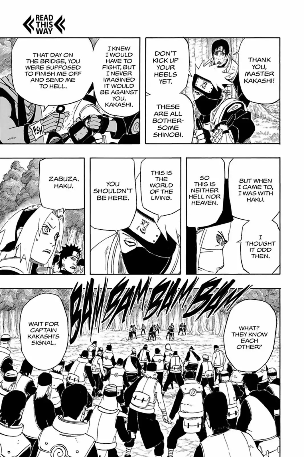 Naruto Chapter 521 page 14 - Chapter 521: The Main Regiment In Battle!!