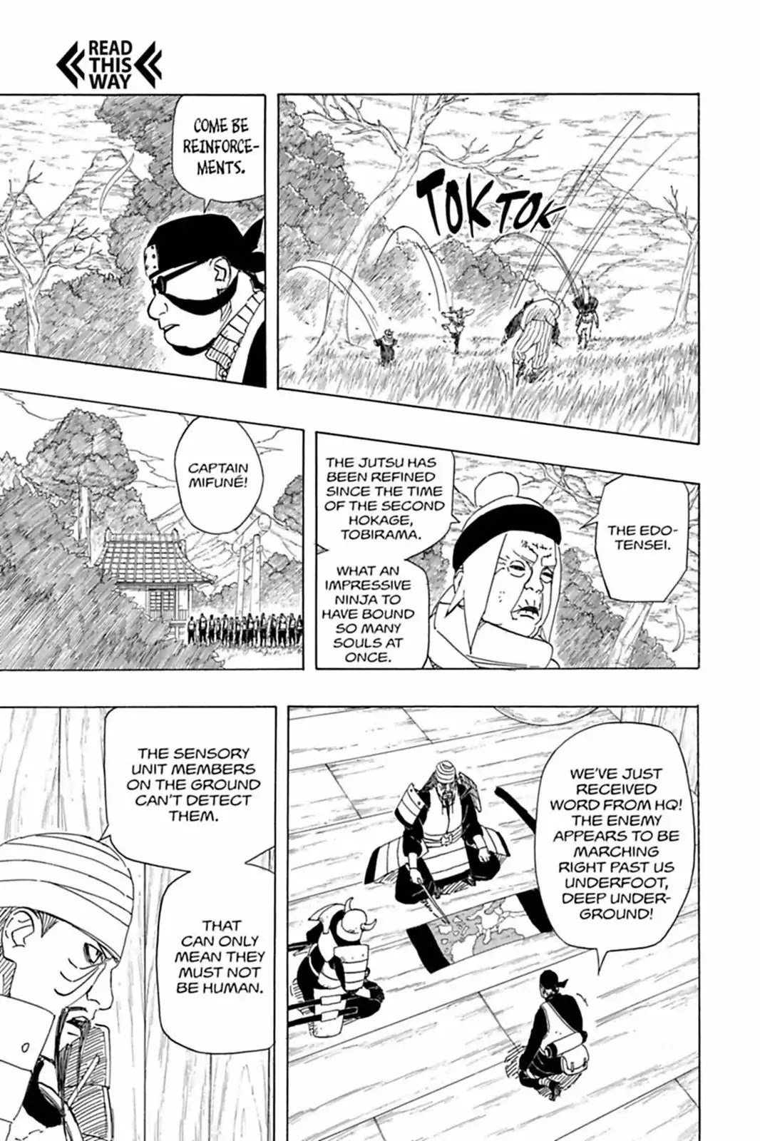 Naruto Chapter 521 page 5 - Chapter 521: The Main Regiment In Battle!!