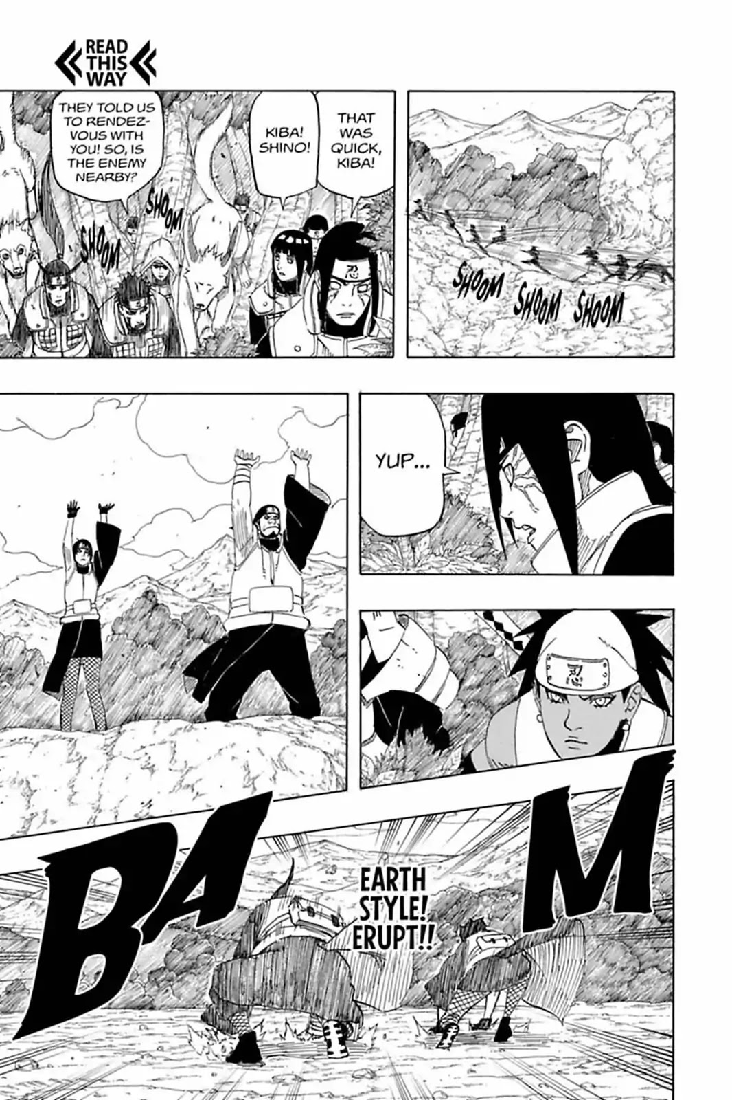 Naruto Chapter 521 page 7 - Chapter 521: The Main Regiment In Battle!!