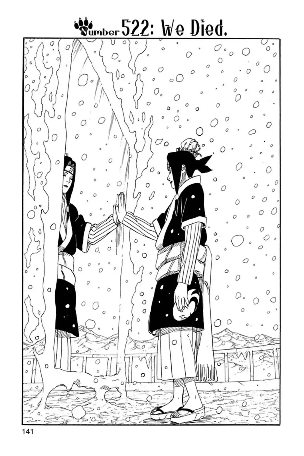 Naruto Chapter 522 page 1 - Chapter 522: We Died
