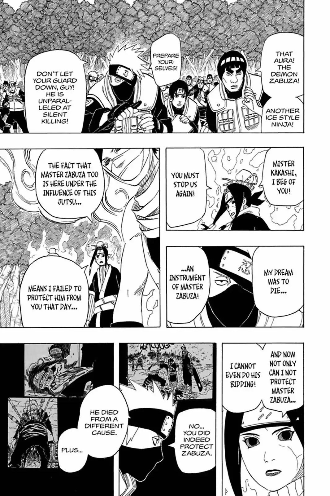 Naruto Chapter 522 page 3 - Chapter 522: We Died