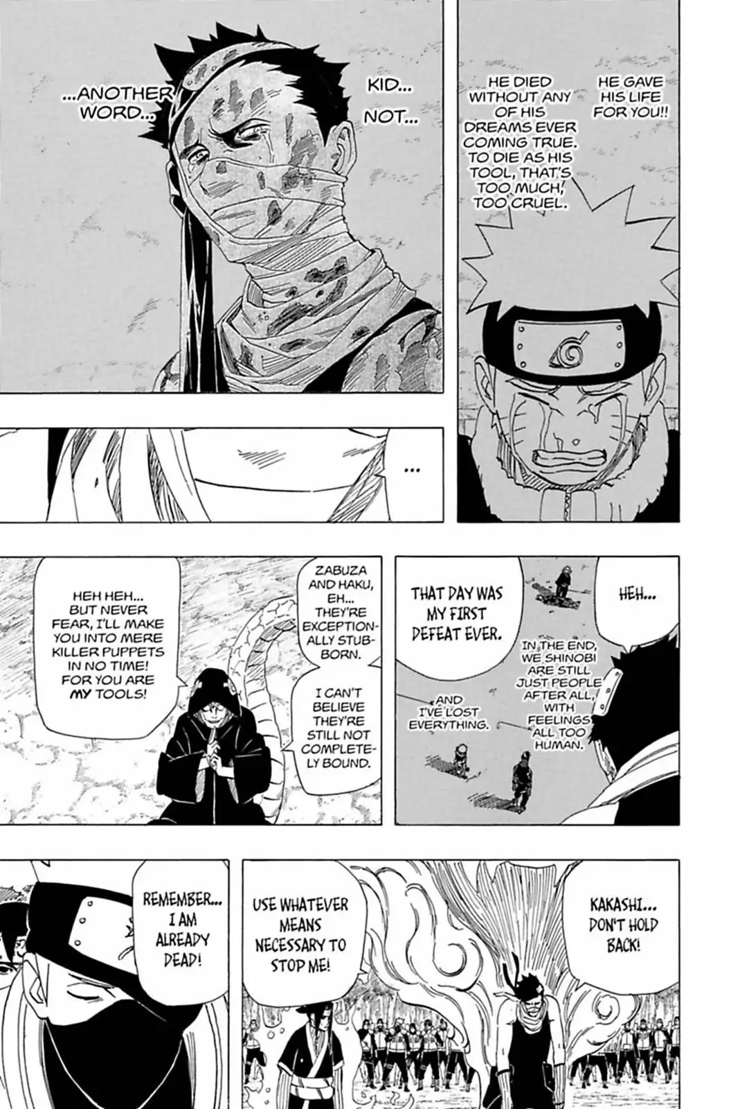 Naruto Chapter 522 page 5 - Chapter 522: We Died