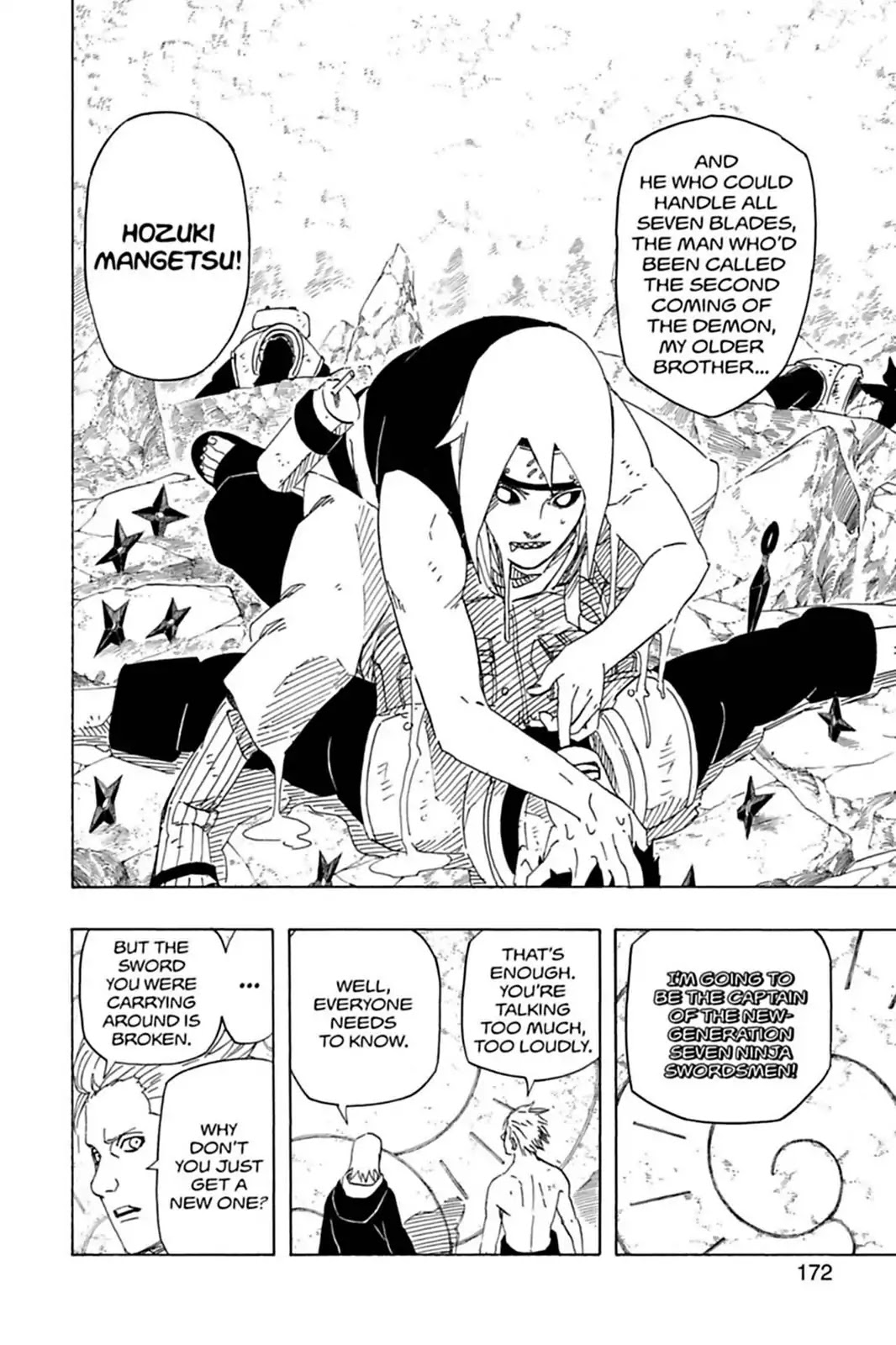 Naruto Chapter 523 page 14 - Chapter 523: The Legendary Seven Swordsmen Of The Mist!!