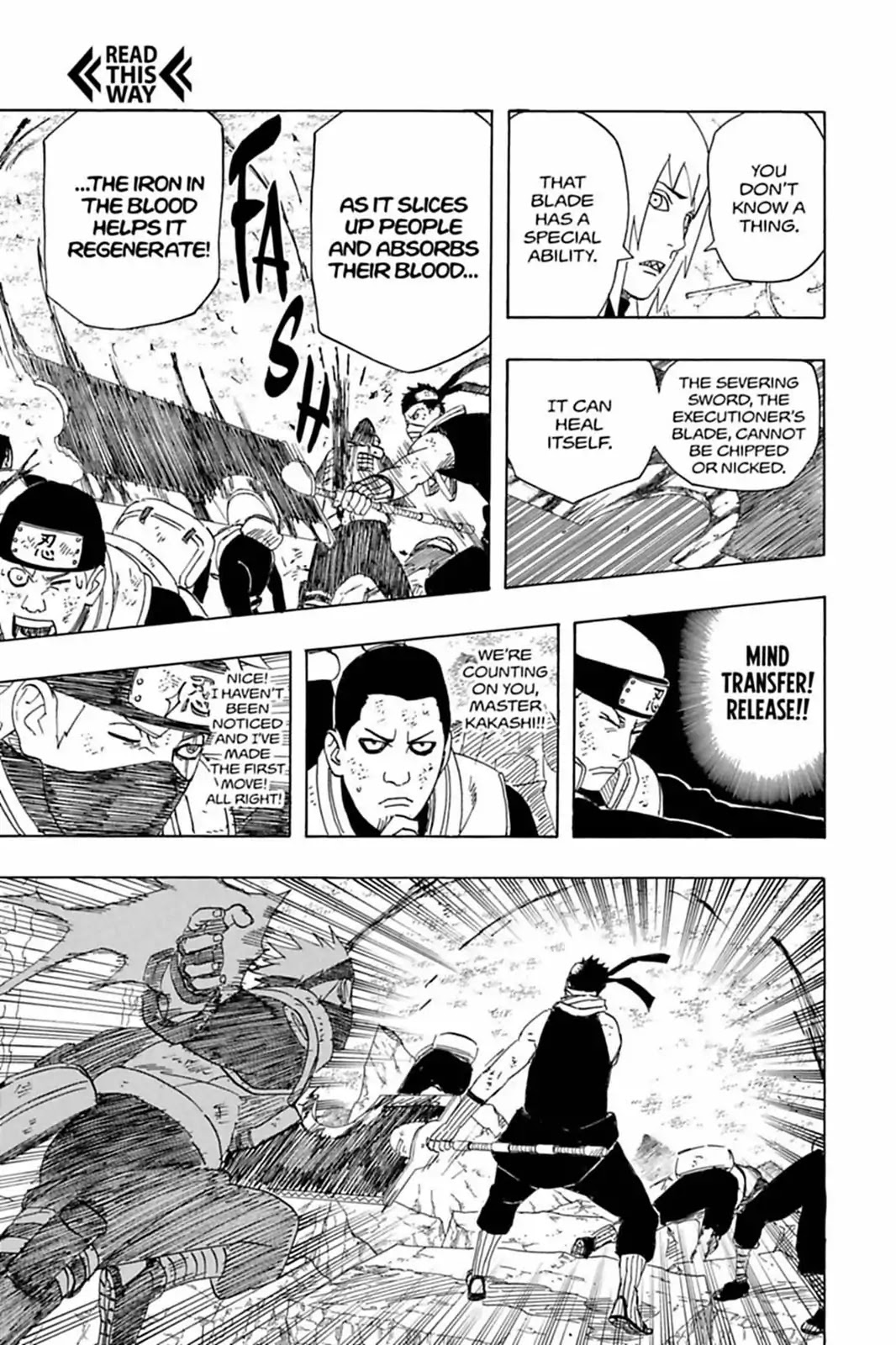 Naruto Chapter 523 page 15 - Chapter 523: The Legendary Seven Swordsmen Of The Mist!!