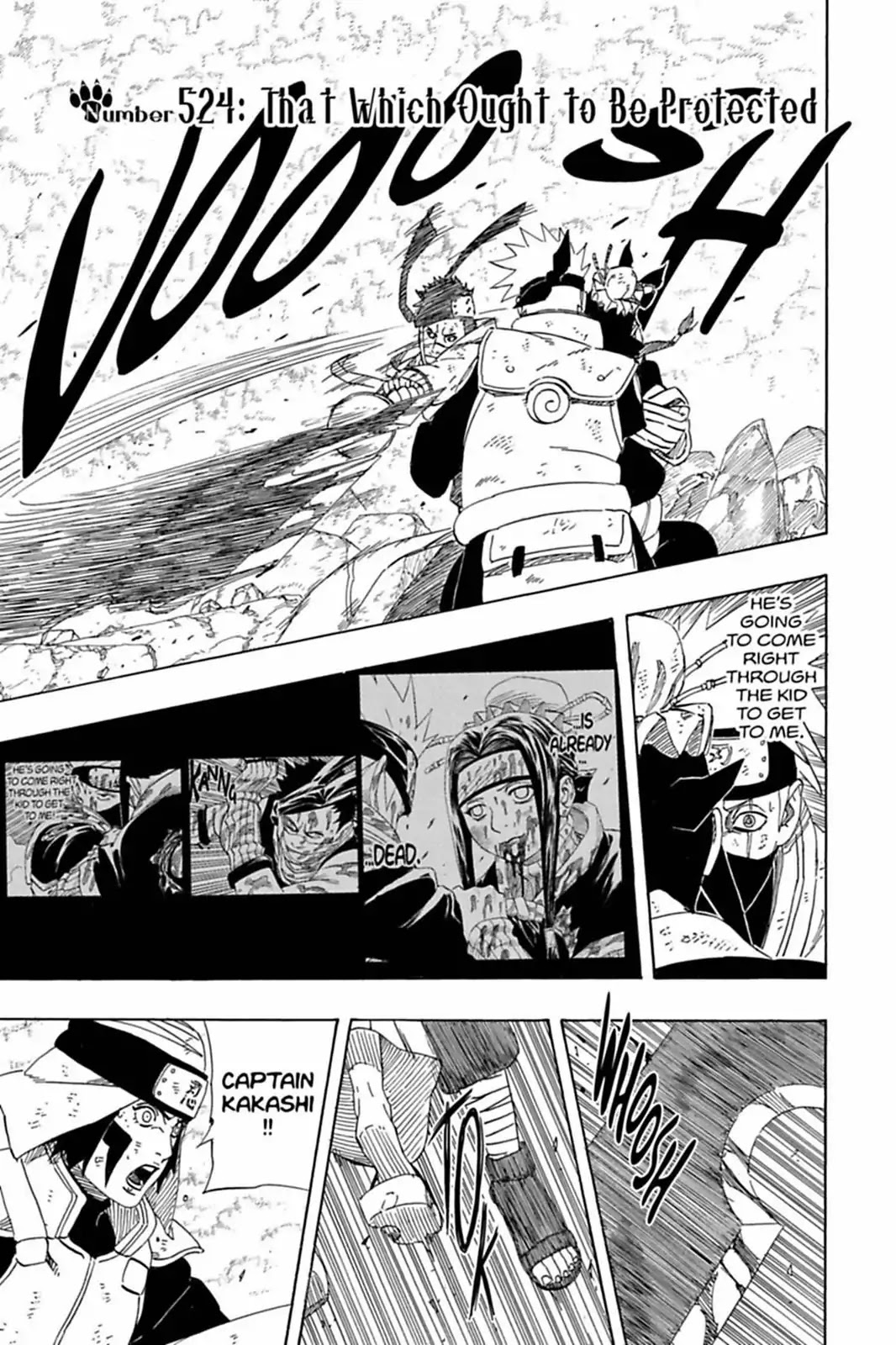 Naruto Chapter 524 page 1 - Chapter 524: That Which Ought To Be Protected
