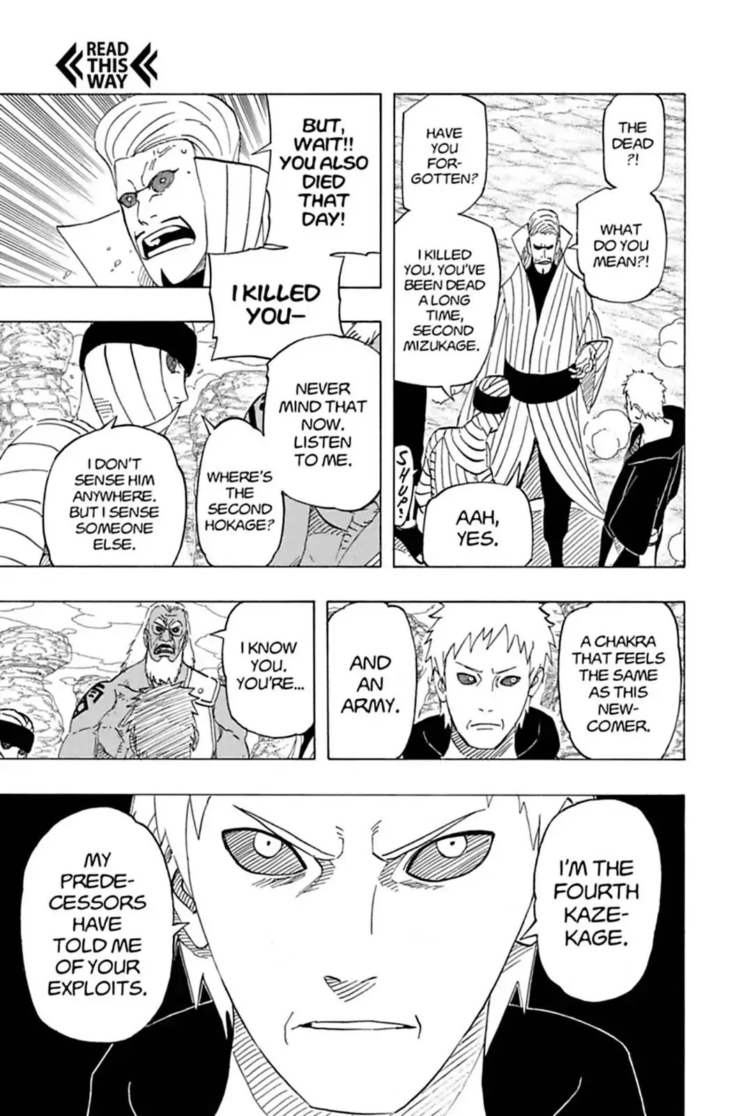 Naruto Chapter 525 page 10 - Chapter 525: The Kage Resurrected!!