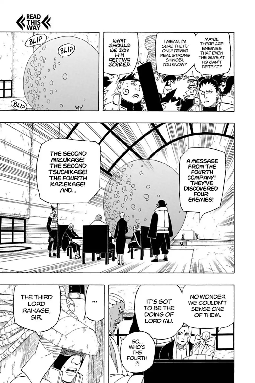 Naruto Chapter 525 page 12 - Chapter 525: The Kage Resurrected!!