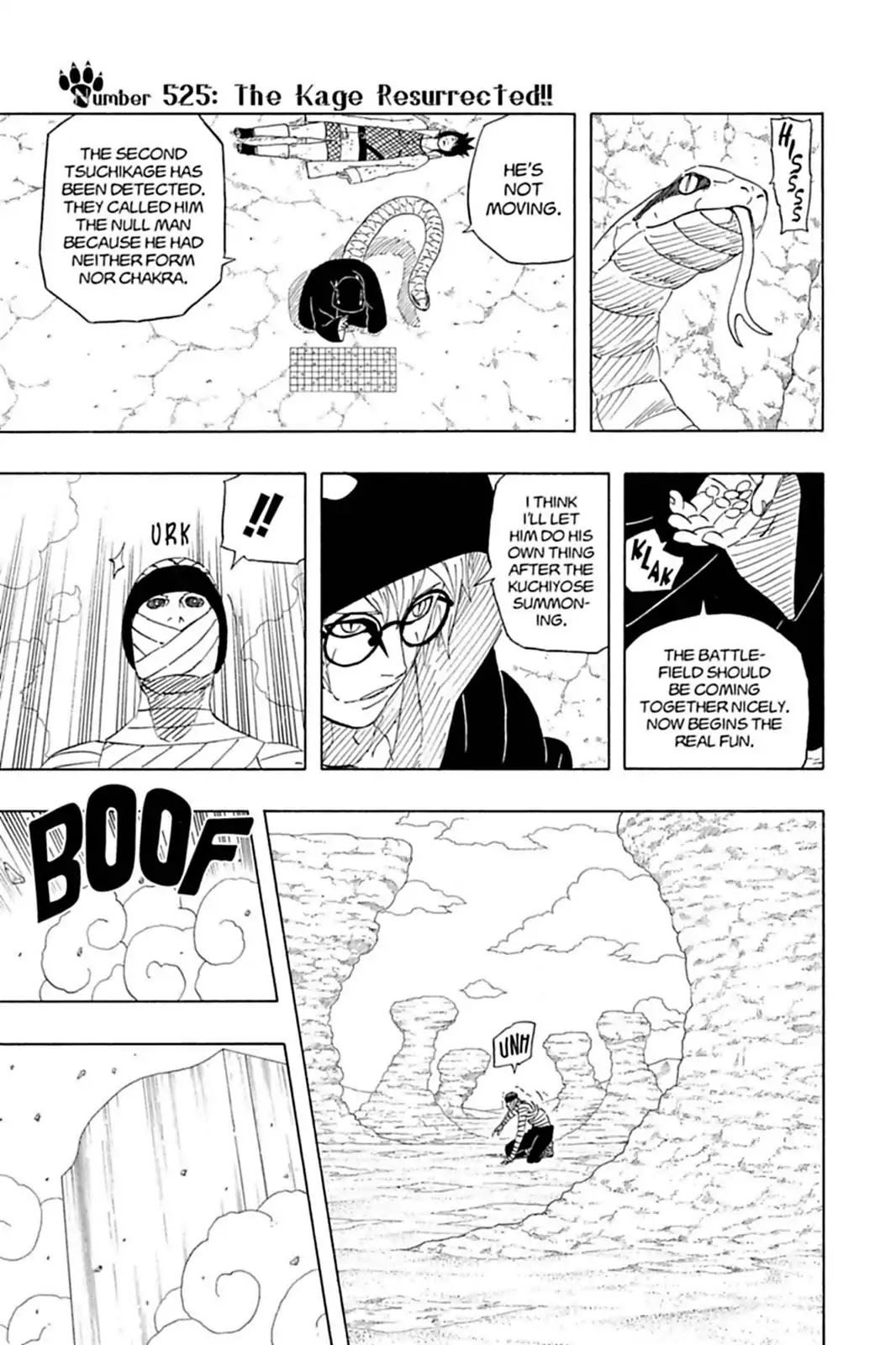 Naruto Chapter 525 page 8 - Chapter 525: The Kage Resurrected!!