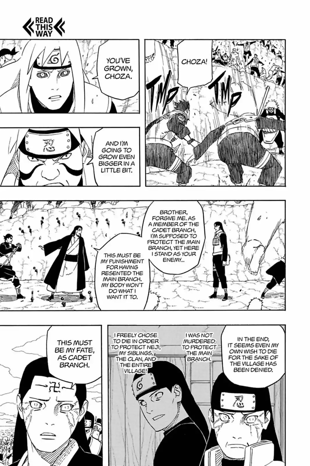 Naruto Chapter 526 page 10 - Chapter 526: D Unit's Battle Challenge!!