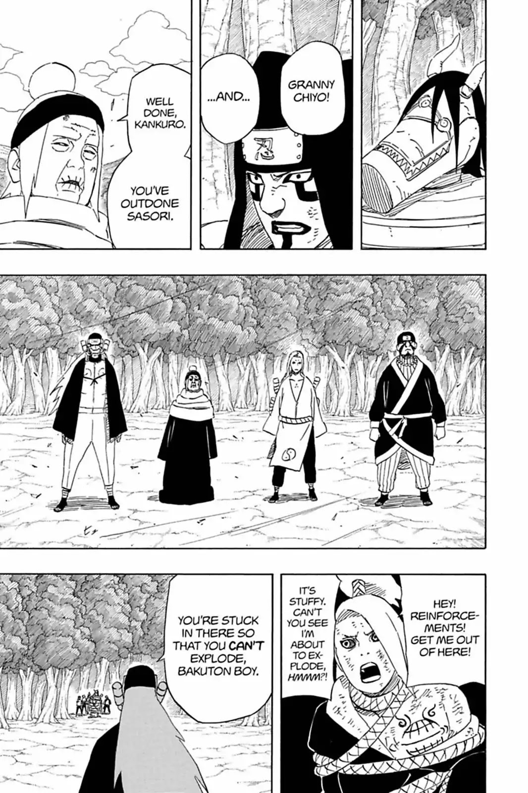 Naruto Chapter 526 page 12 - Chapter 526: D Unit's Battle Challenge!!