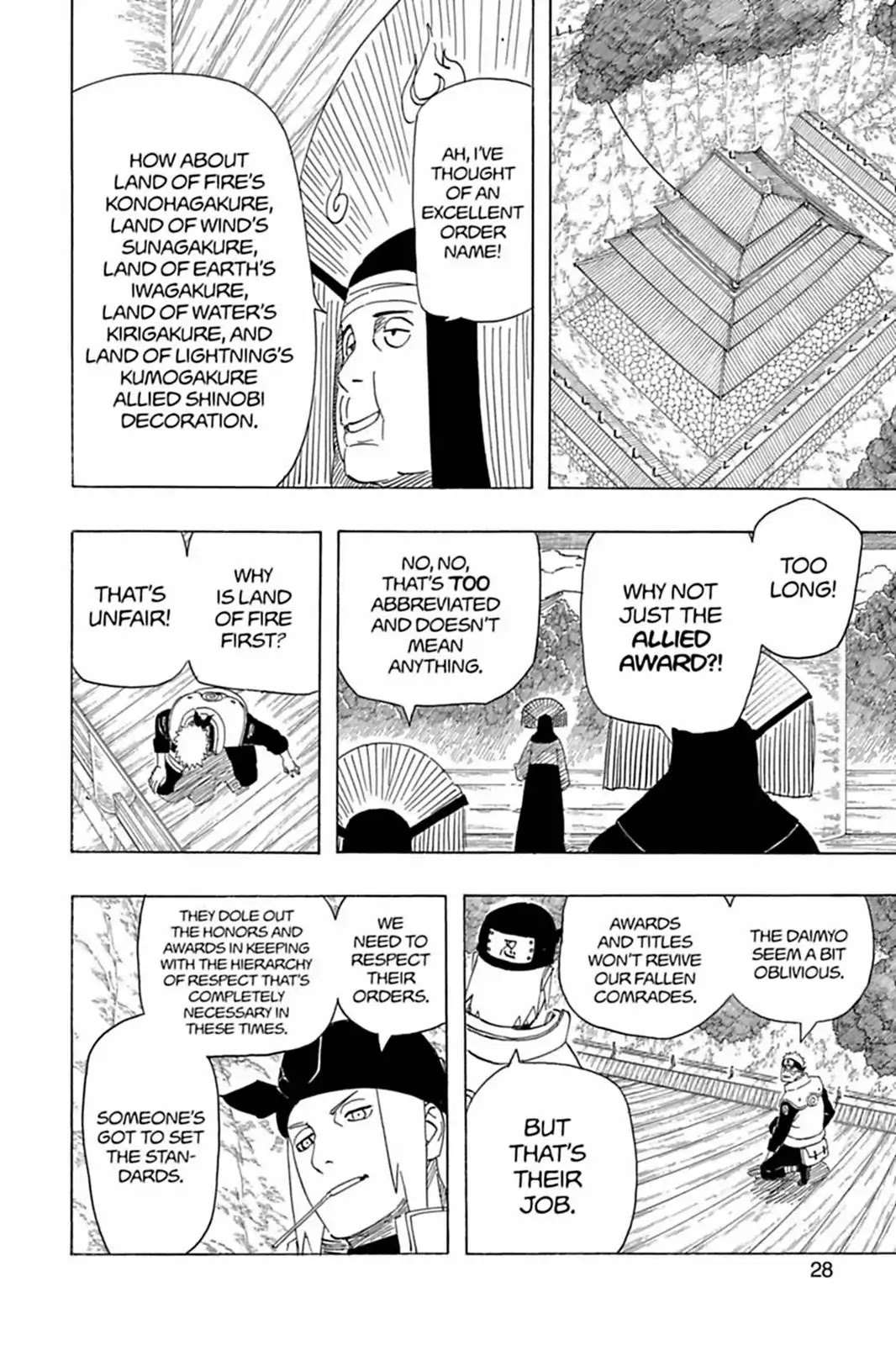 Naruto Chapter 526 page 4 - Chapter 526: D Unit's Battle Challenge!!