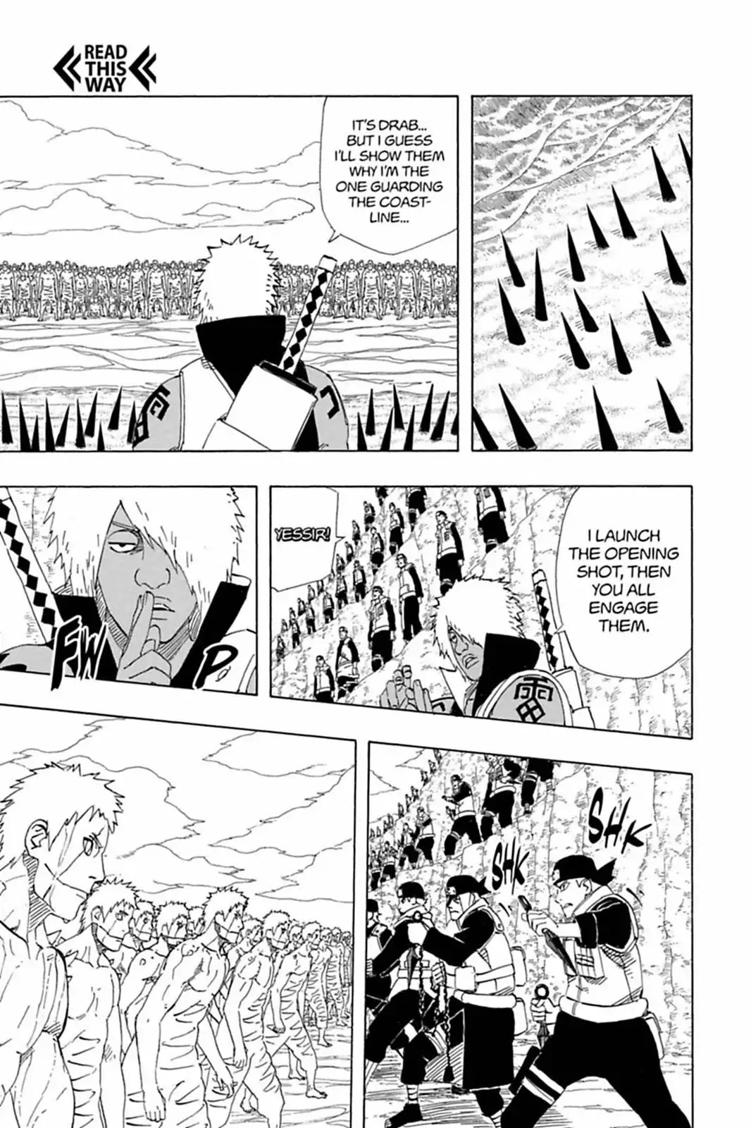 Naruto Chapter 526 page 7 - Chapter 526: D Unit's Battle Challenge!!