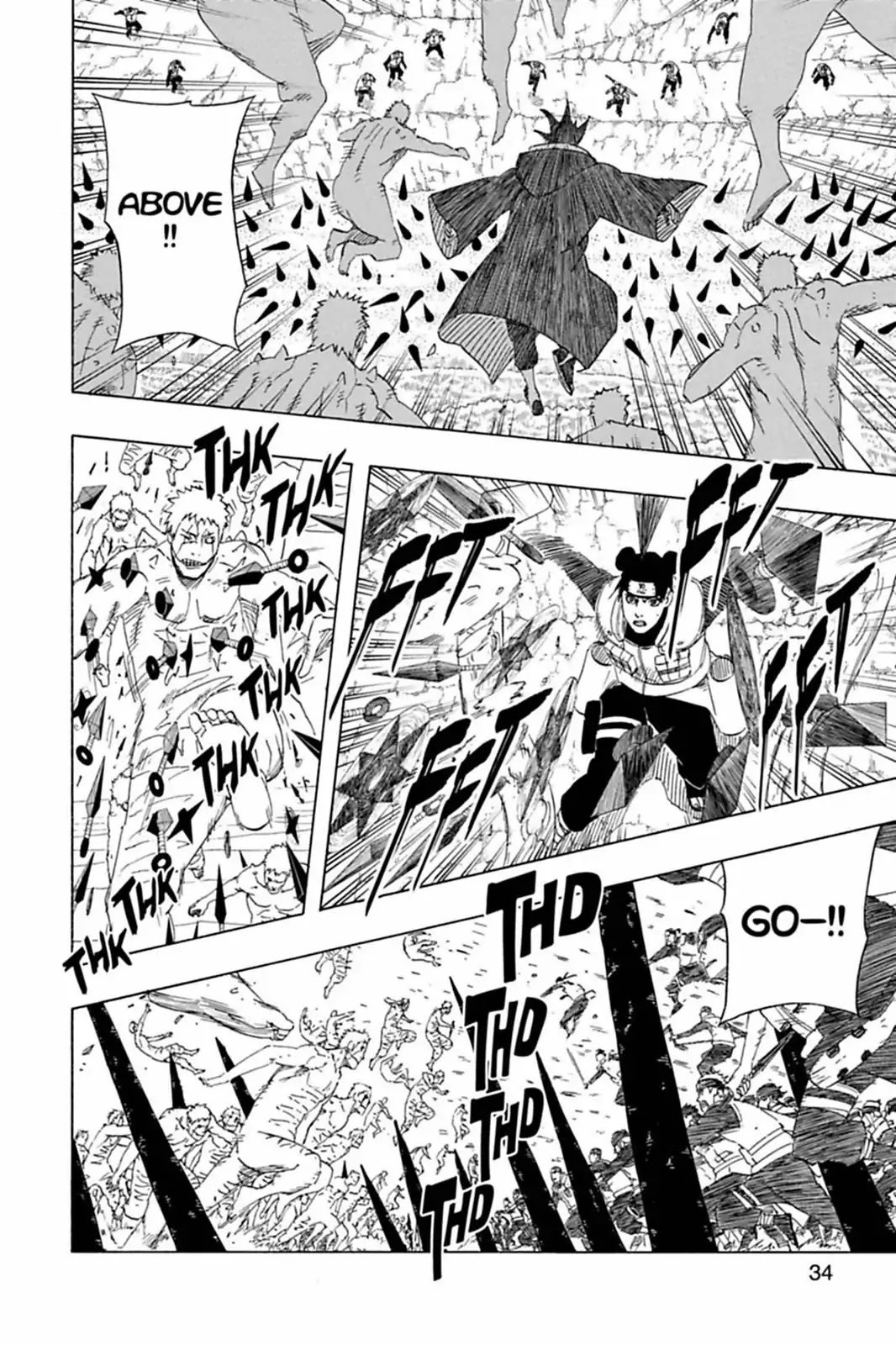 Naruto Chapter 526 page 9 - Chapter 526: D Unit's Battle Challenge!!