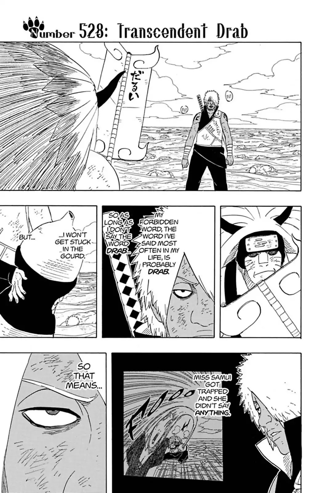 Naruto Chapter 528 page 1 - Chapter 528: Transcendent Drab