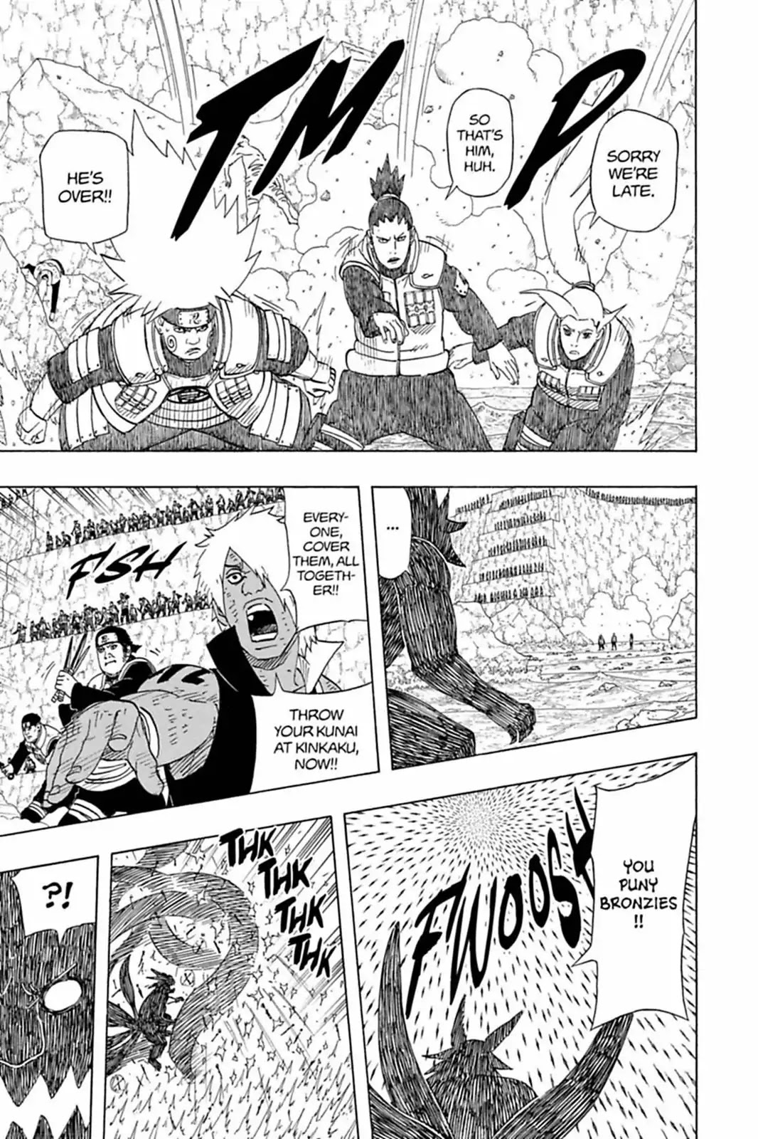 Naruto Chapter 529 page 13 - Chapter 529: Golden Bonds