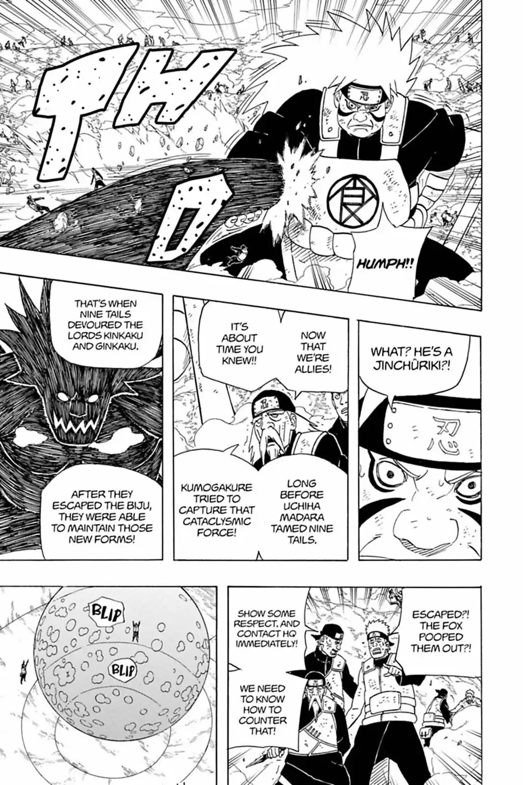 Naruto Chapter 529 page 3 - Chapter 529: Golden Bonds
