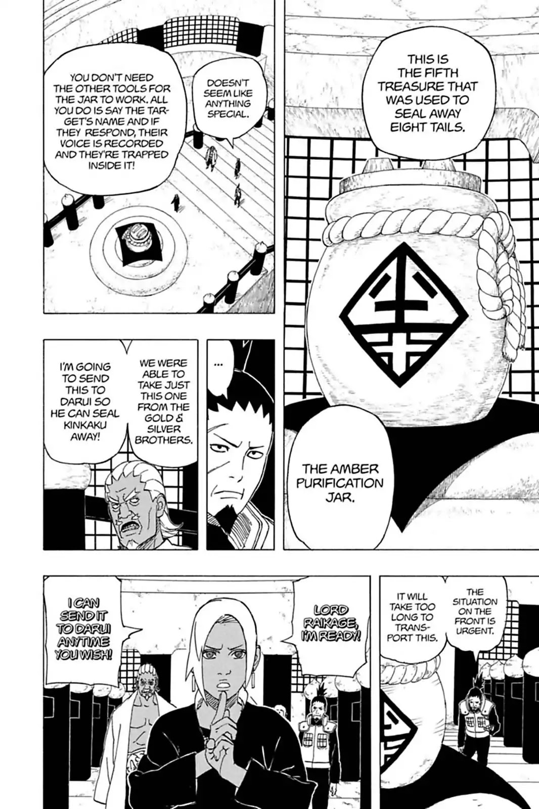 Naruto Chapter 529 page 6 - Chapter 529: Golden Bonds