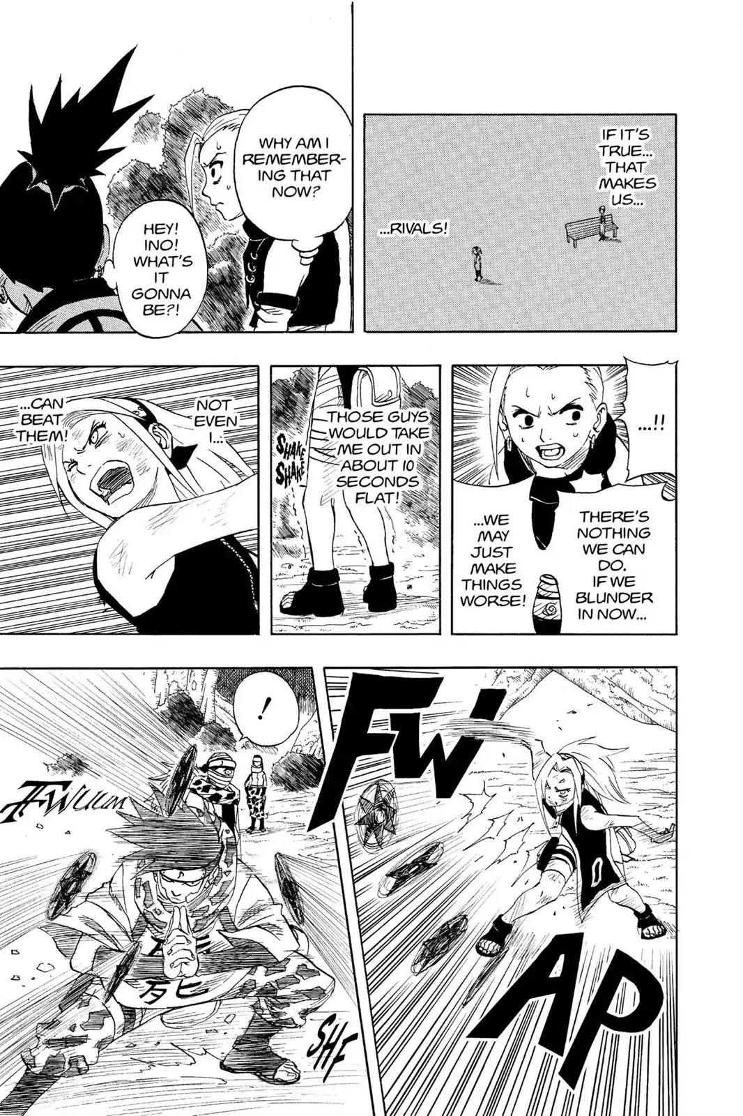 Naruto Chapter 53 page 13 - Chapter 53: Sakura's Decision!!