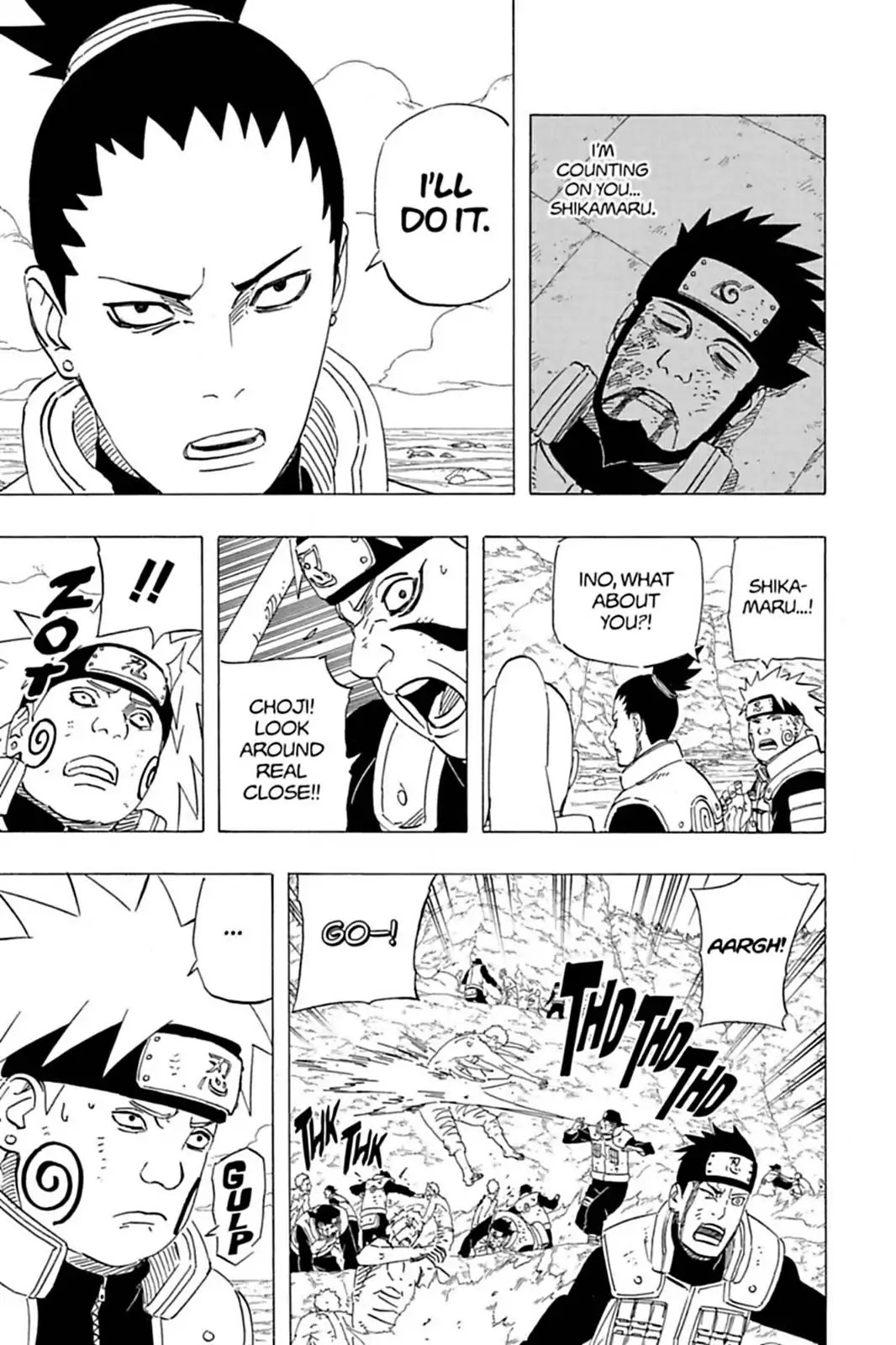 Naruto Chapter 530 page 11 - Chapter 530: Choji's Decision