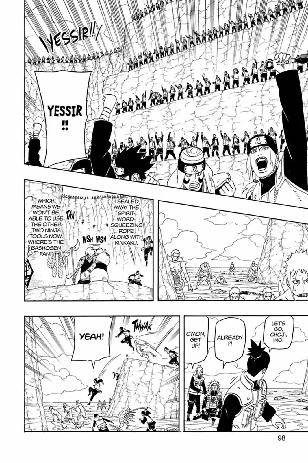 Naruto Chapter 530 page 2 - Chapter 530: Choji's Decision