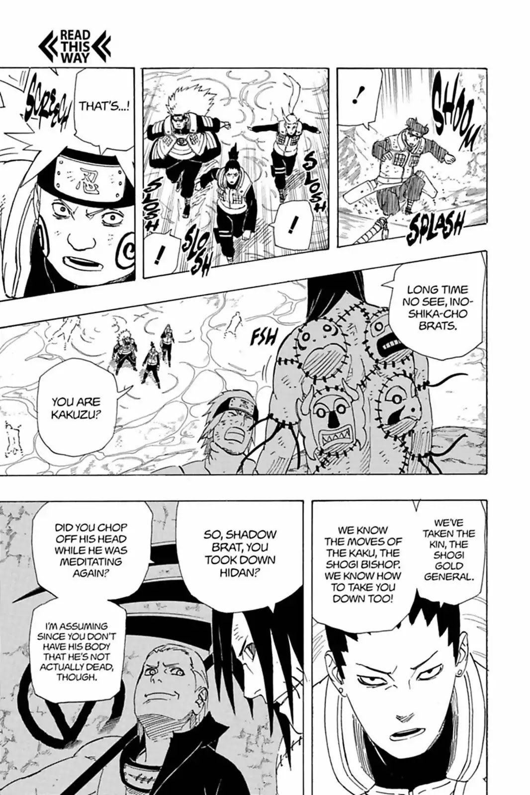 Naruto Chapter 530 page 3 - Chapter 530: Choji's Decision