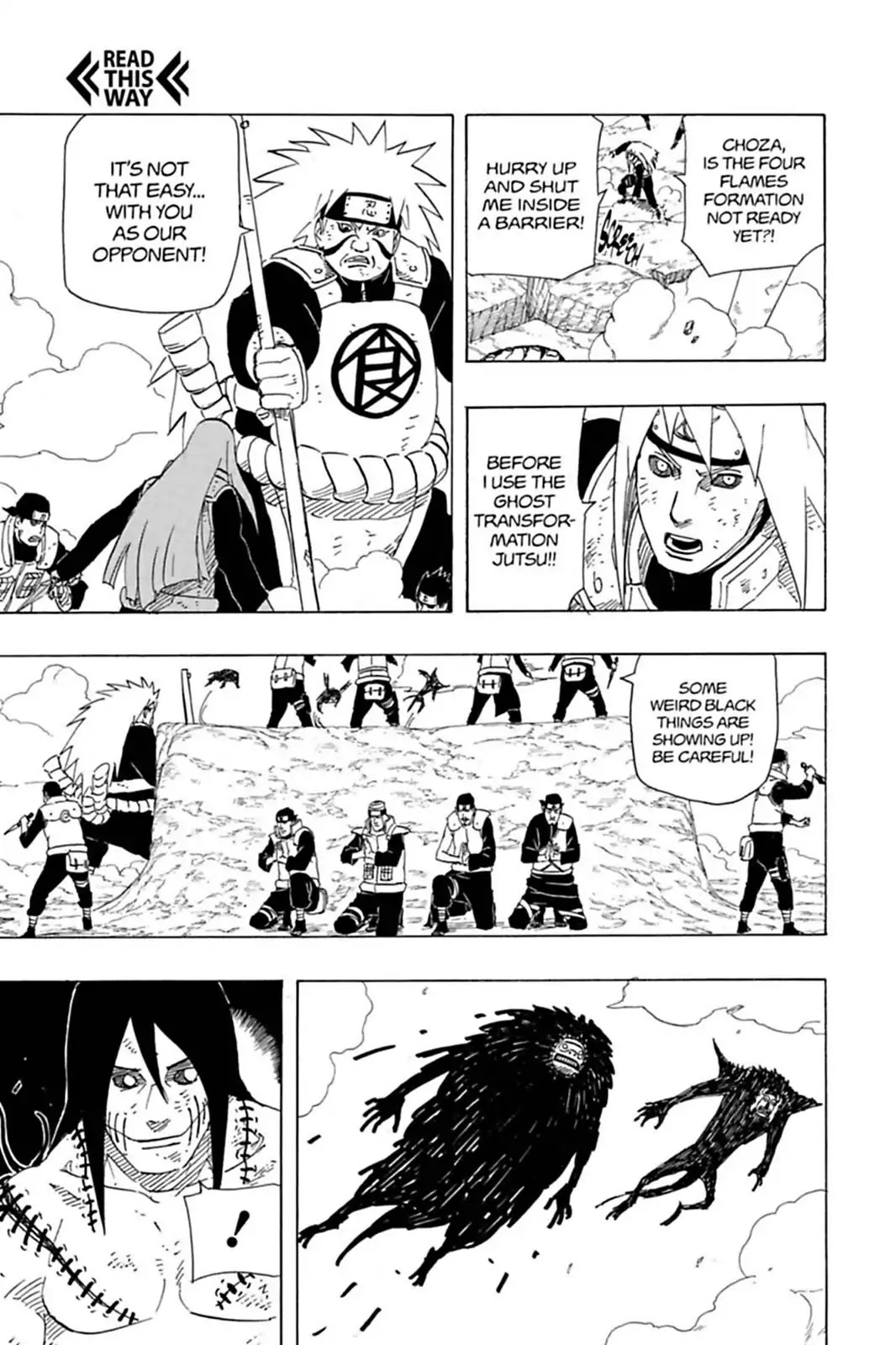 Naruto Chapter 530 page 7 - Chapter 530: Choji's Decision